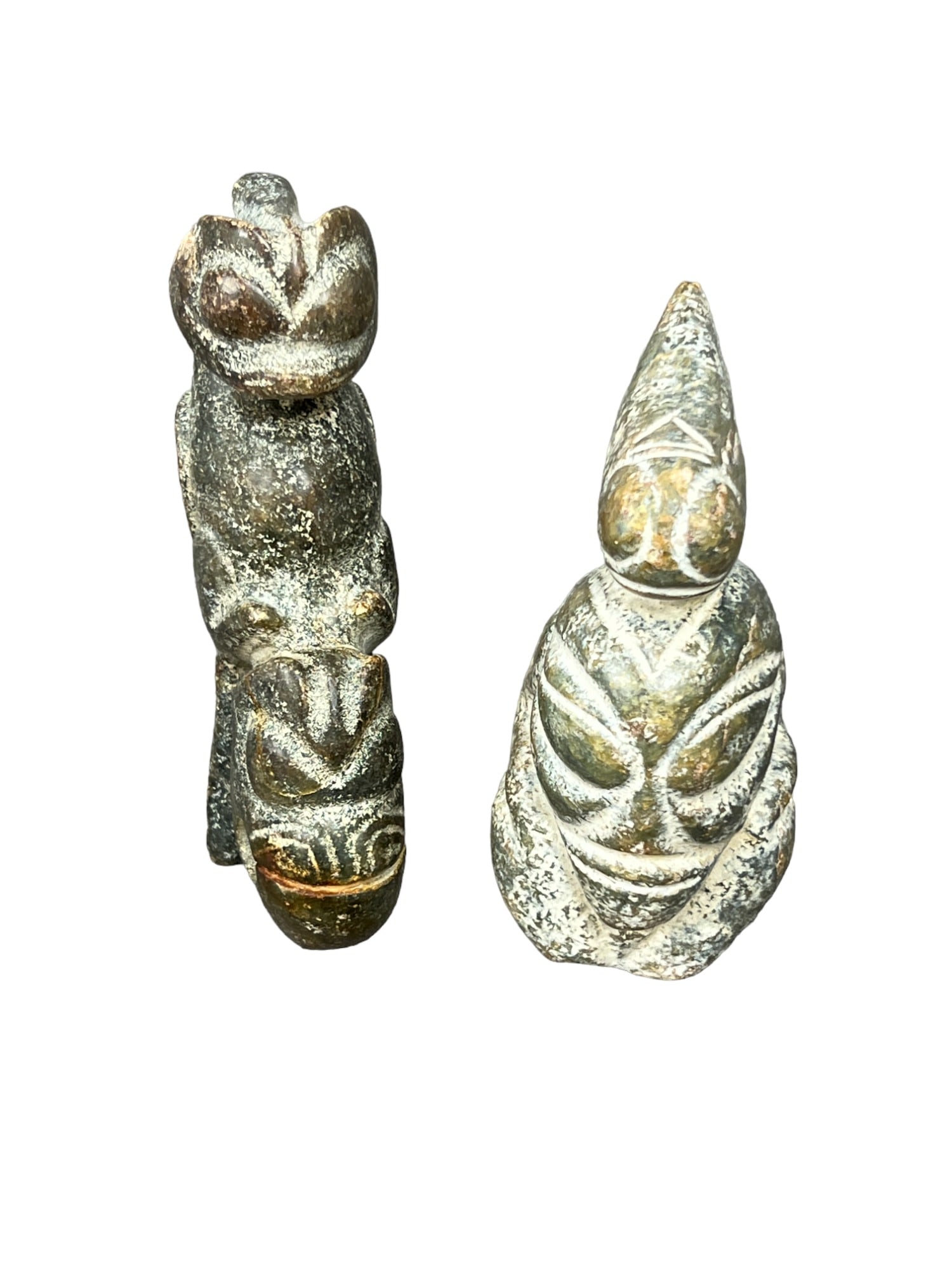 CHINESE Neolithic Hongshan Jade Stone Figure Lot (1 of 5)