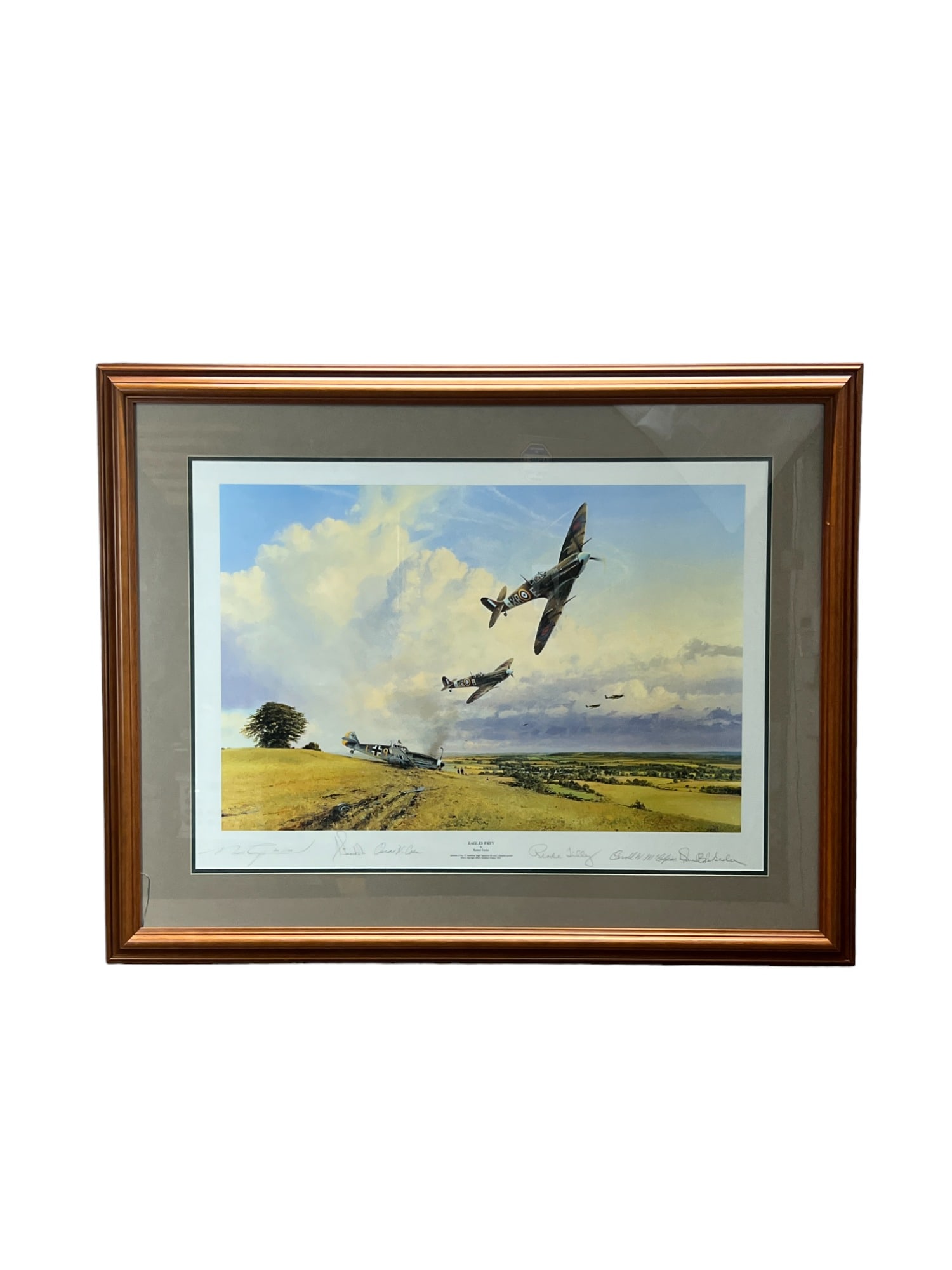 Eagles pray by Robert Taylor signed print Limited edition # 340/1250 (1 of 15)