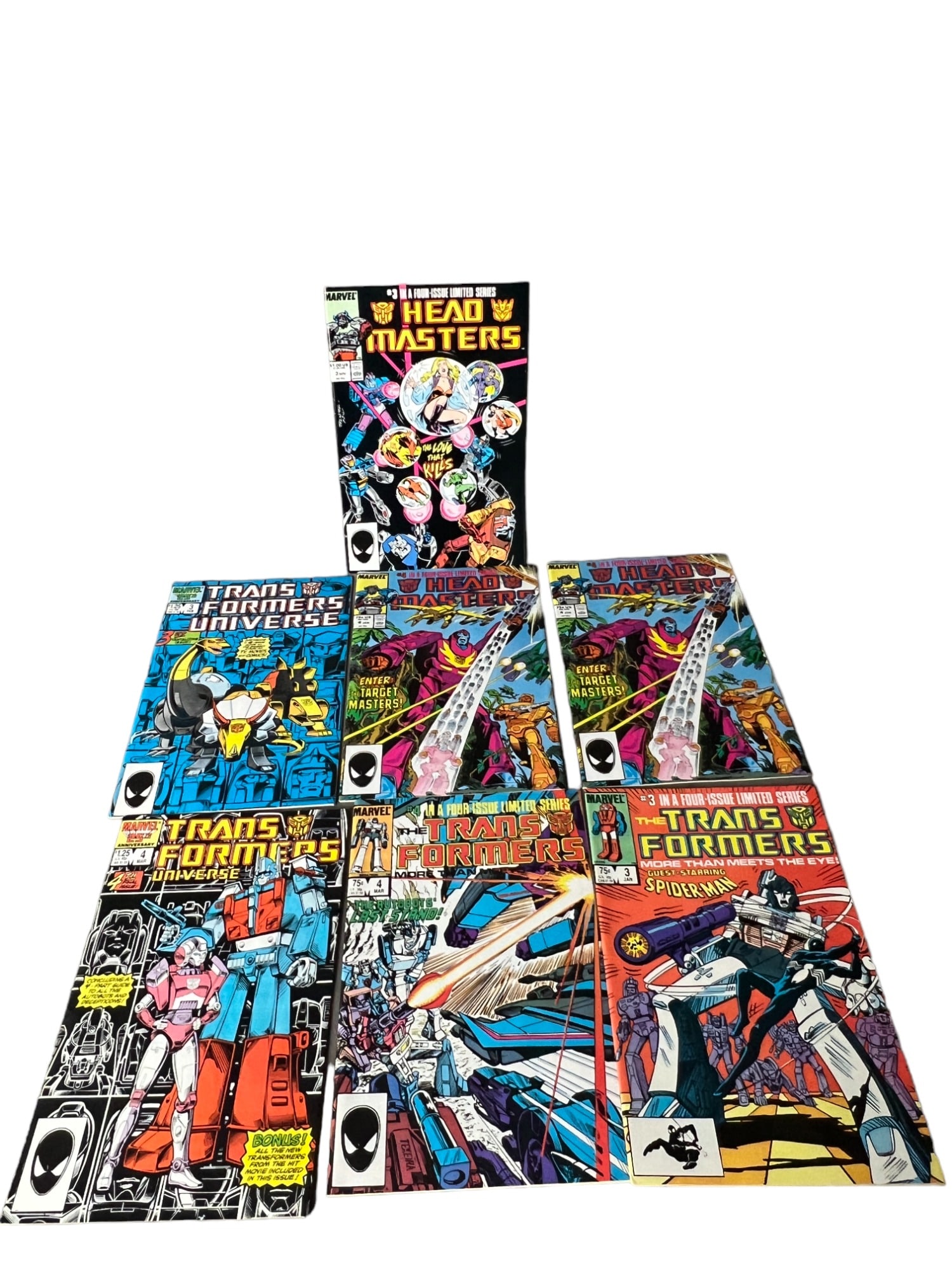 Vintage rare Comic Book Collection Lot Transformers (1 of 12)