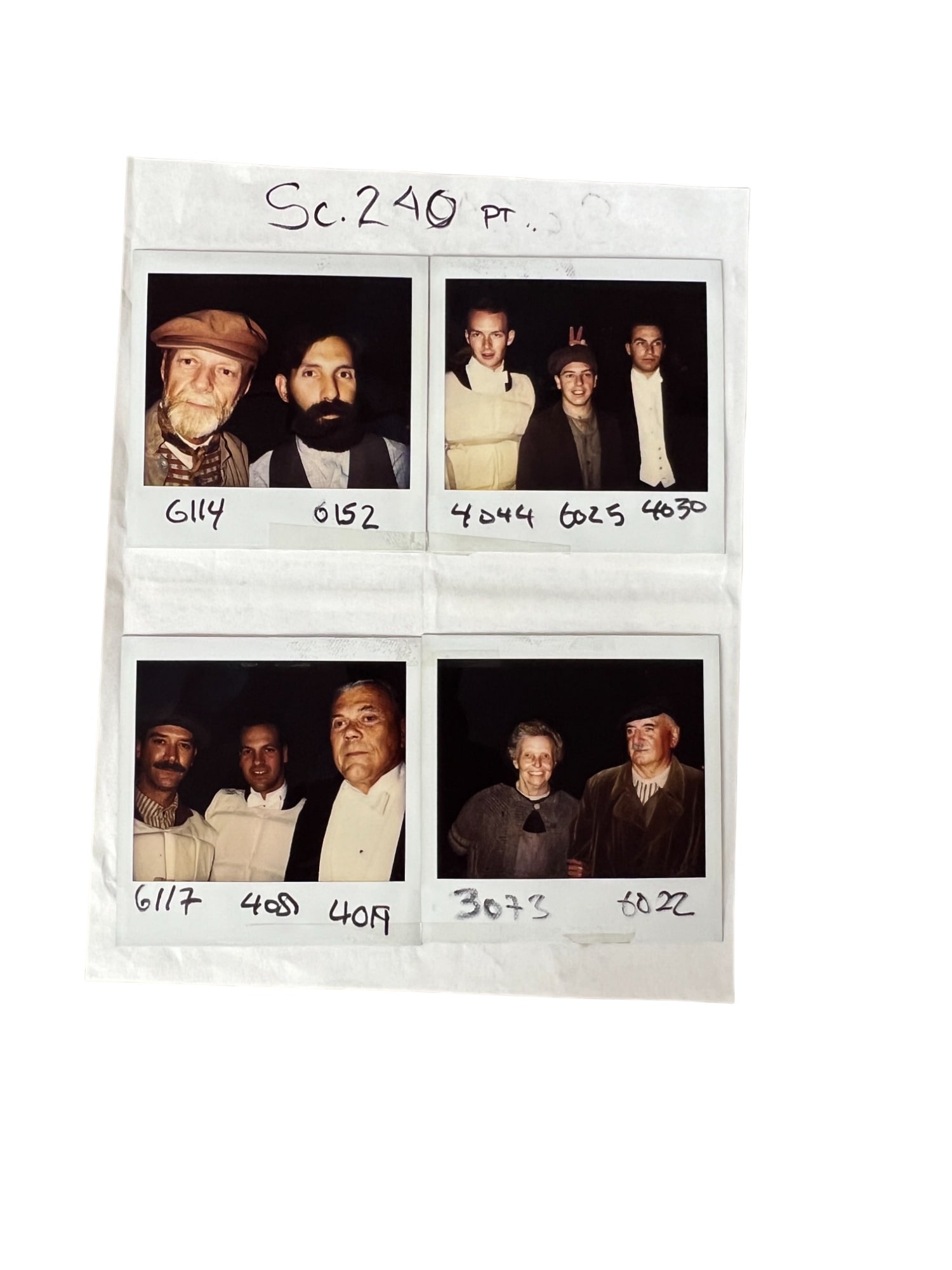 TITANIC Movie Polaroid Photo Group Behind The Scenes Candid Makeup Kate Winslet: TITANIC Movie Polaroid Photo Group Behind The Scenes Candid Makeup, 8 photos. The photos are attached with light glue on paper and can be detatched from the paper. Please see other lots that we have l