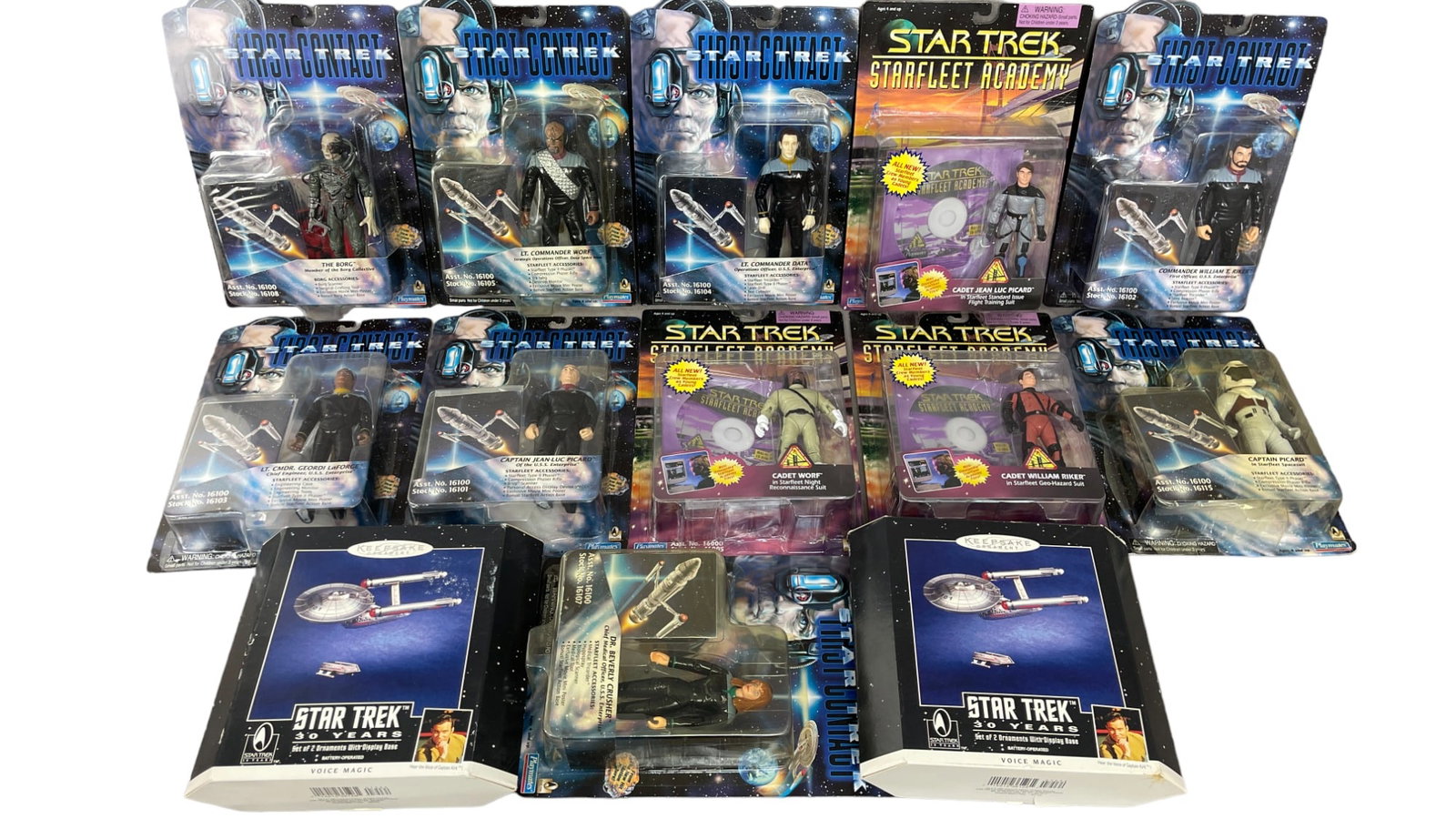 Vintage Star Trek Toy and Figure Collection Box Lot (1 of 6)