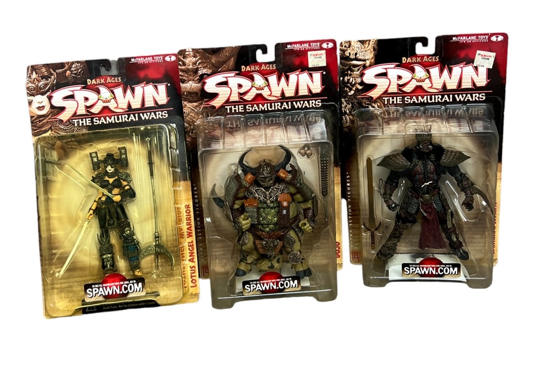 Spawn vintage sealed action figure toy Todd McFarlane lot dark ages (1 of 8)