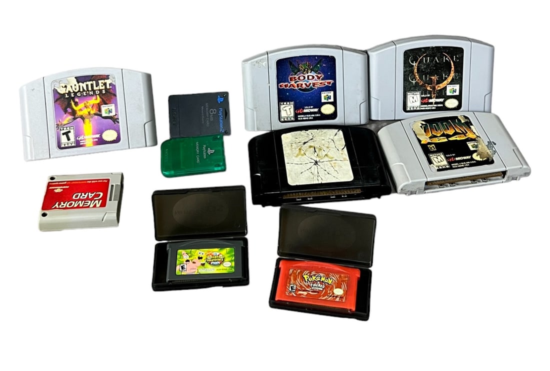 Nintendo 64 Vintage Video Game Collection Lot (1 of 8)