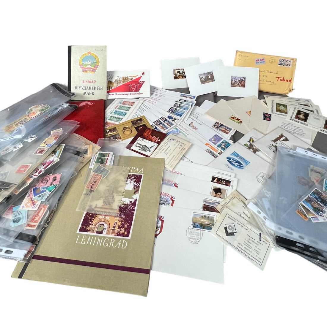 Vintage world stamp collection lot (1 of 12)