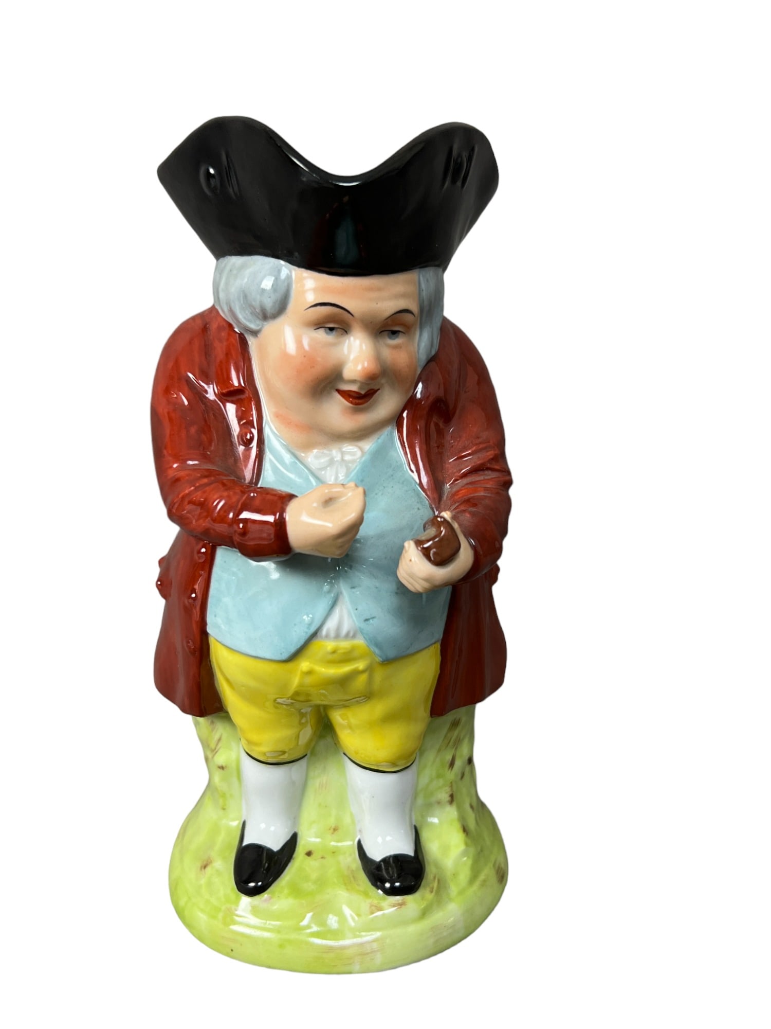 The Snufftaker Antique German Toby Jug 8 1/2 inches high (1 of 8)
