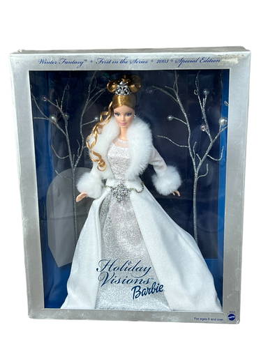 Barbie Doll Vintage Winter Fantasy Holiday Visions Special Edition