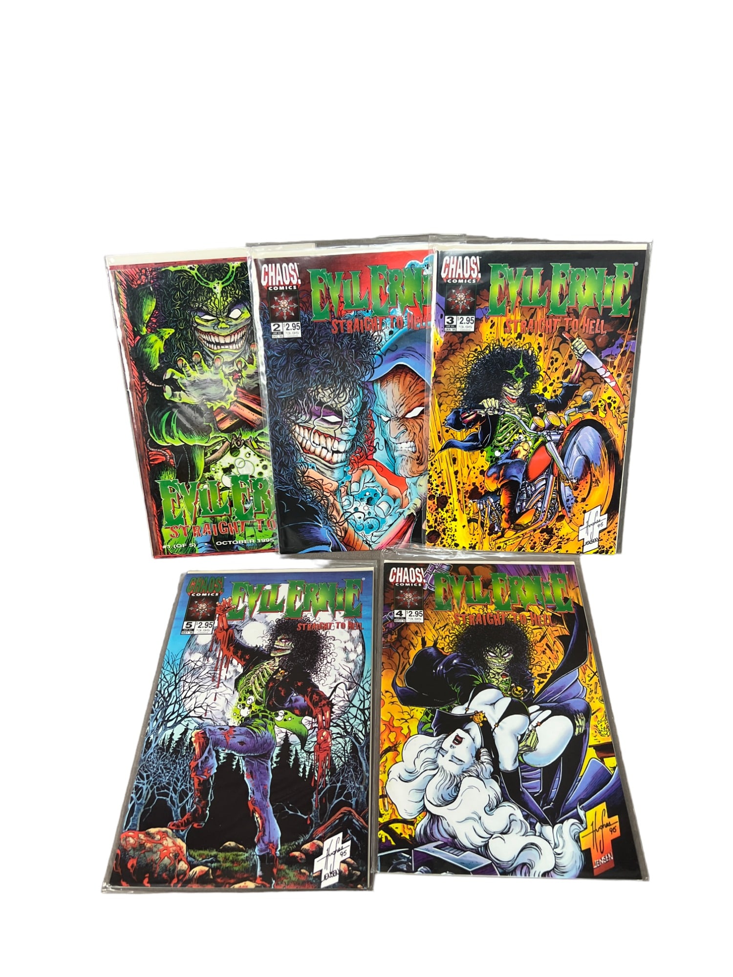 Evil Ernie vintage comic book collection lot (1 of 2)