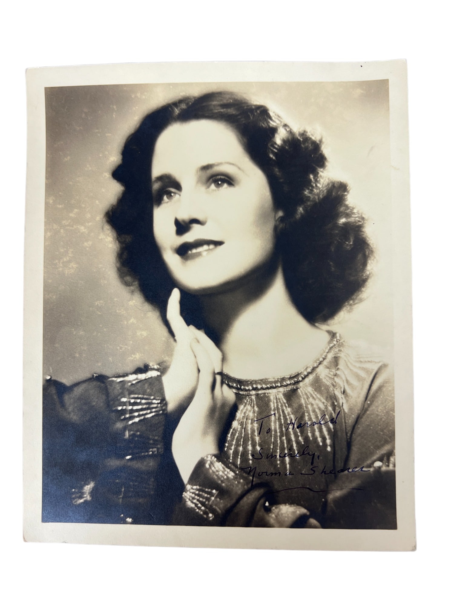 Hollywood actress Norma Shearer signed 8 x 10 photo (1 of 5)