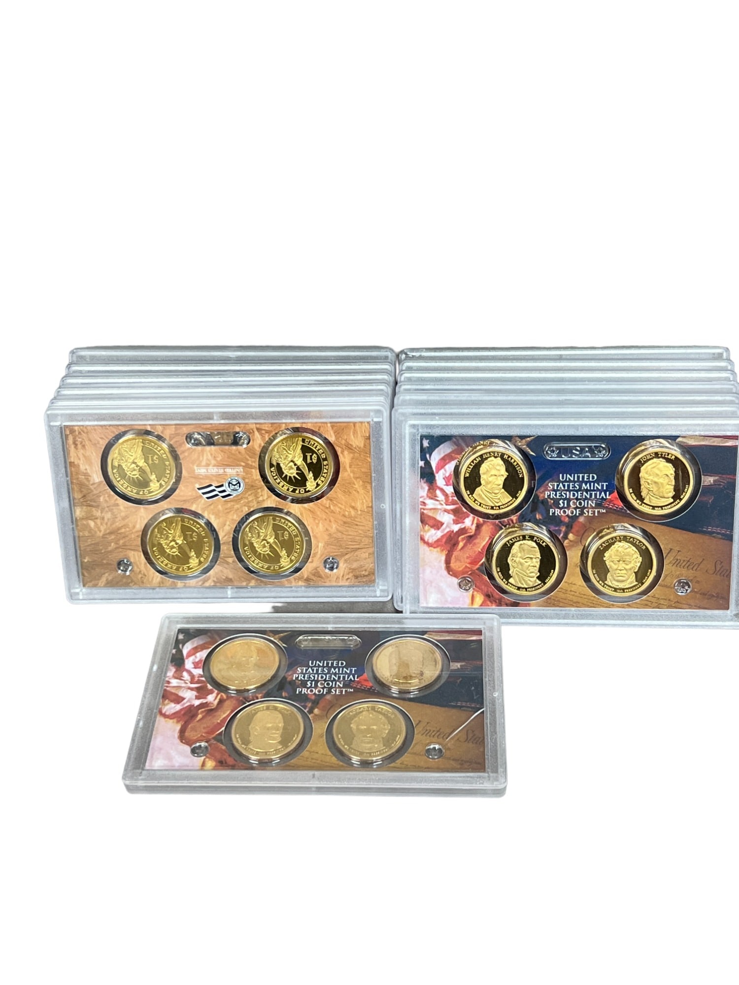 United States mint presidential $1 dollar coin proof set 14 sets (1 of 5)