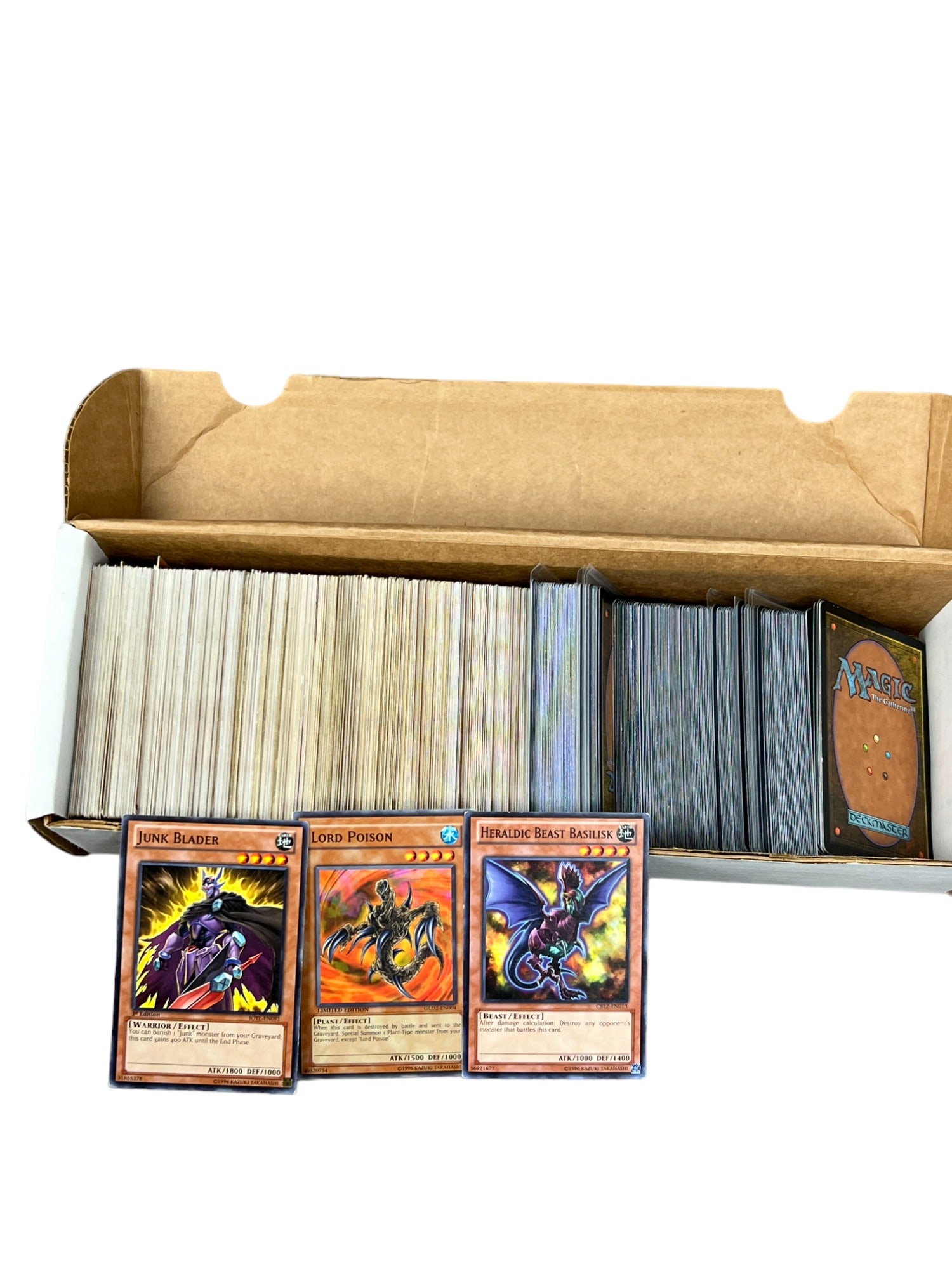 Magic the gathering Yu-Gi-Oh vintage trading card collection lot (1 of 7)