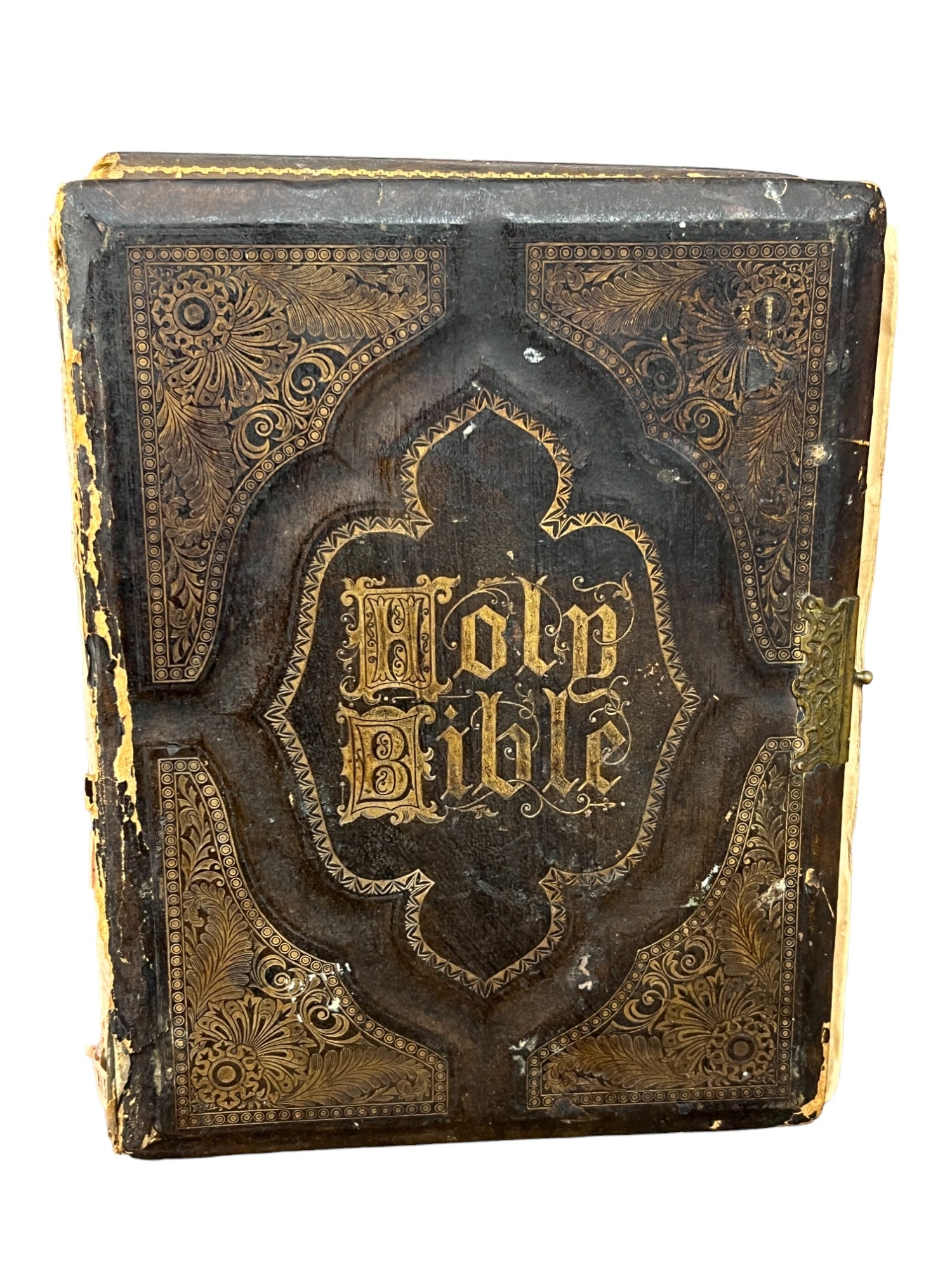 Antique holy Bible 1889 signed holy Bible (1 of 8)