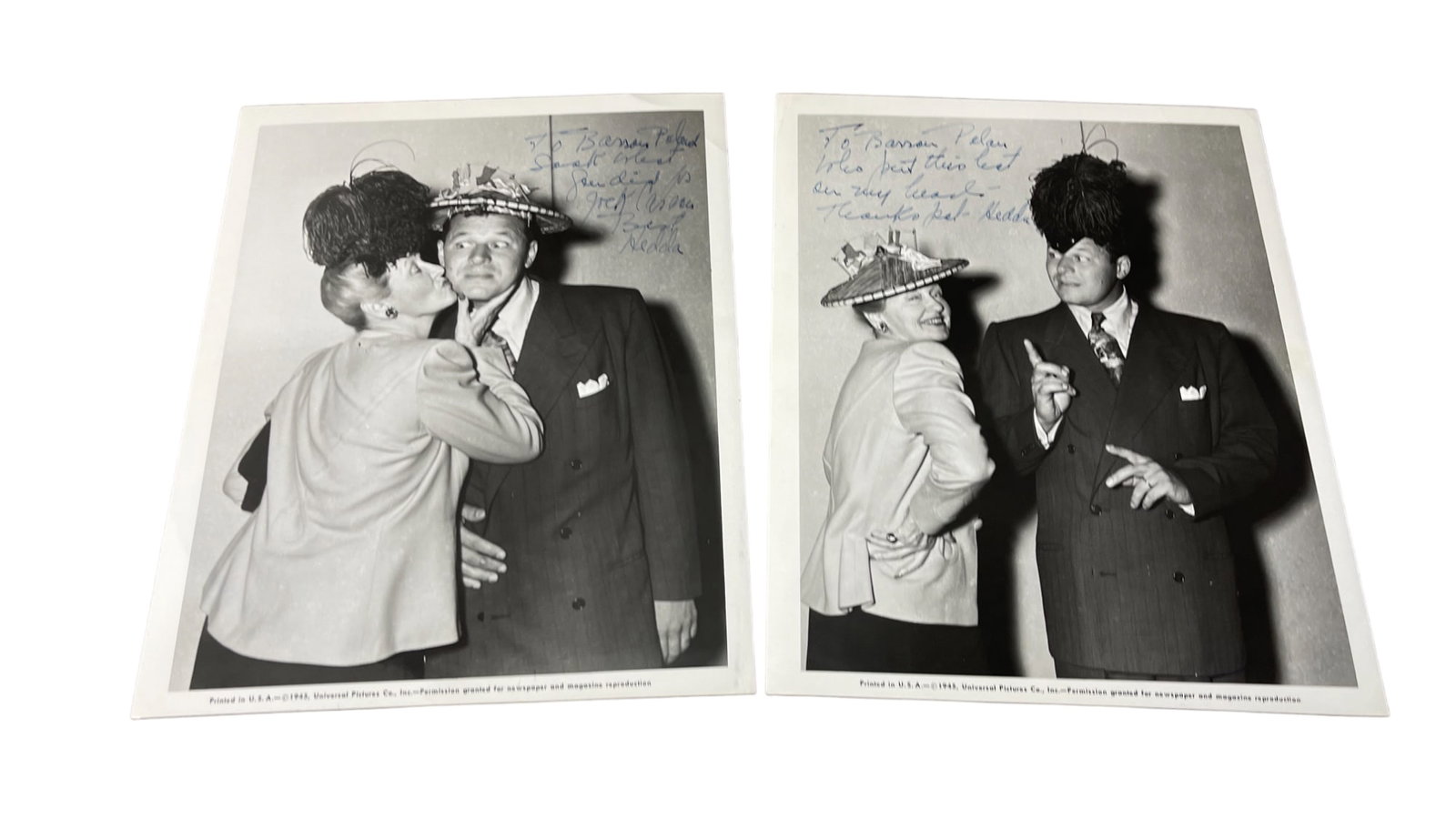 Vintage Signed Errol Flynn Photo Prints (1 of 3)