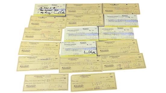 Disney Legend - Bill Walsh Signed Check Disney Production Collection Lot: Bill Walsh Disney Legend Signed Check Autograph. After Walt Disney's death in 1966 Walsh was part of the seven man committee who ran the company. William Crozier Walsh (September 30, 1913 - January 27