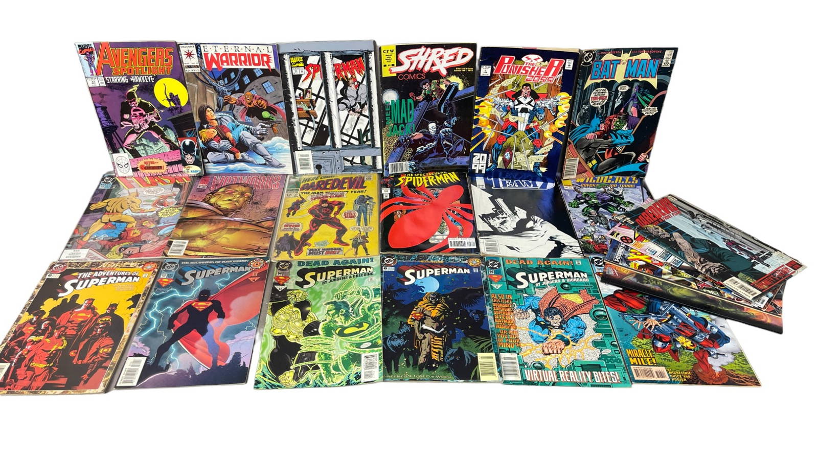 Vintage Comic Book Collection Lot Auction