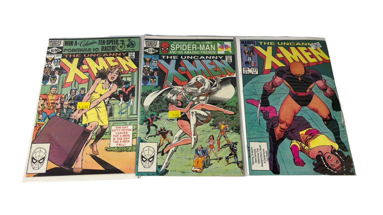 Marvel The Uncanny X-Men Comic Book Lot (1 of 4)