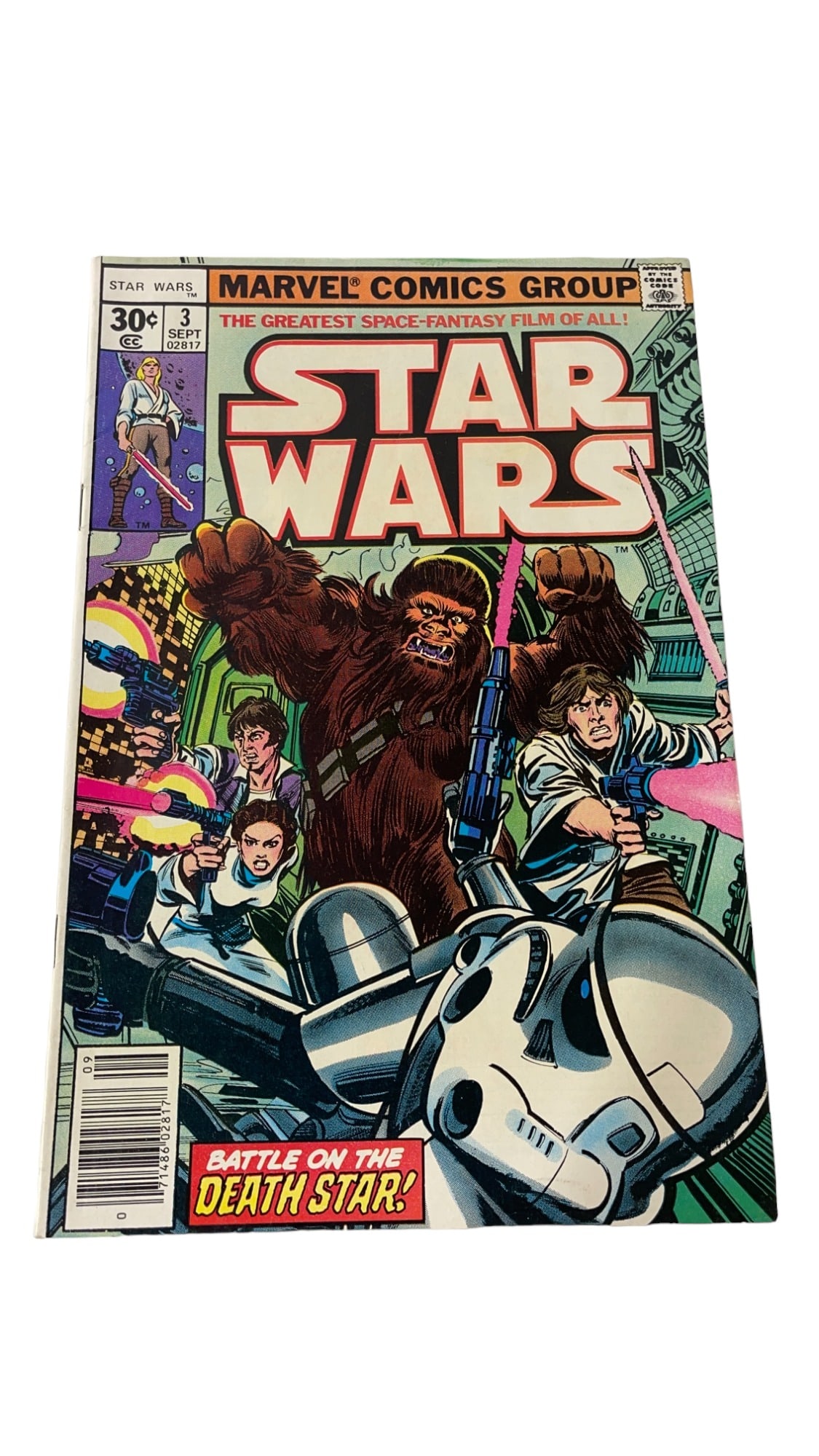 Marvel Star Wars #3 1977 A New Hope Movie Adaptation Comic Book (1 of 6)