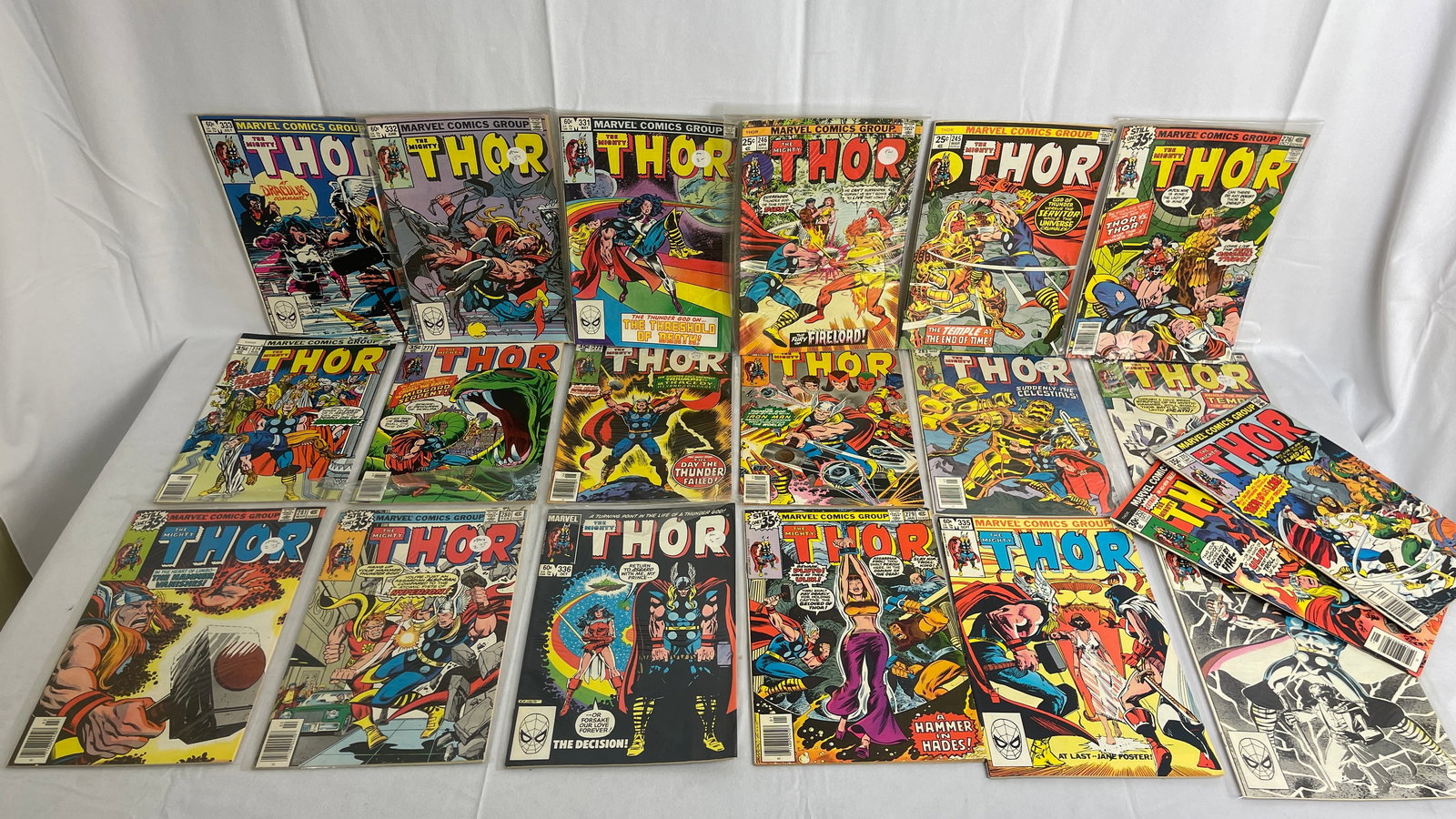 Marvel The Mighty Thor Comic Book Collection Lot (1 of 7)