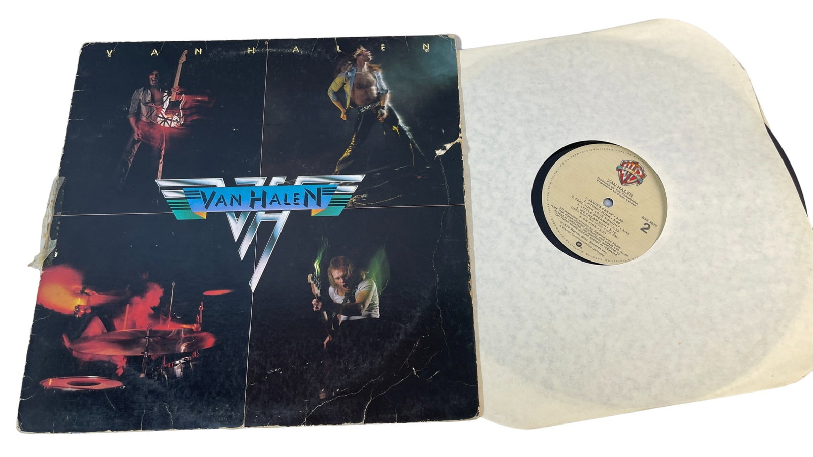 Van Halen - Van Halen Vintage Original Vinyl Record LP (1 of 7)