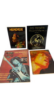 Jimi Hendrix Magazine and Book Collection Lot: Jimi Hendrix Magazine and Book Collection Lot of 4
