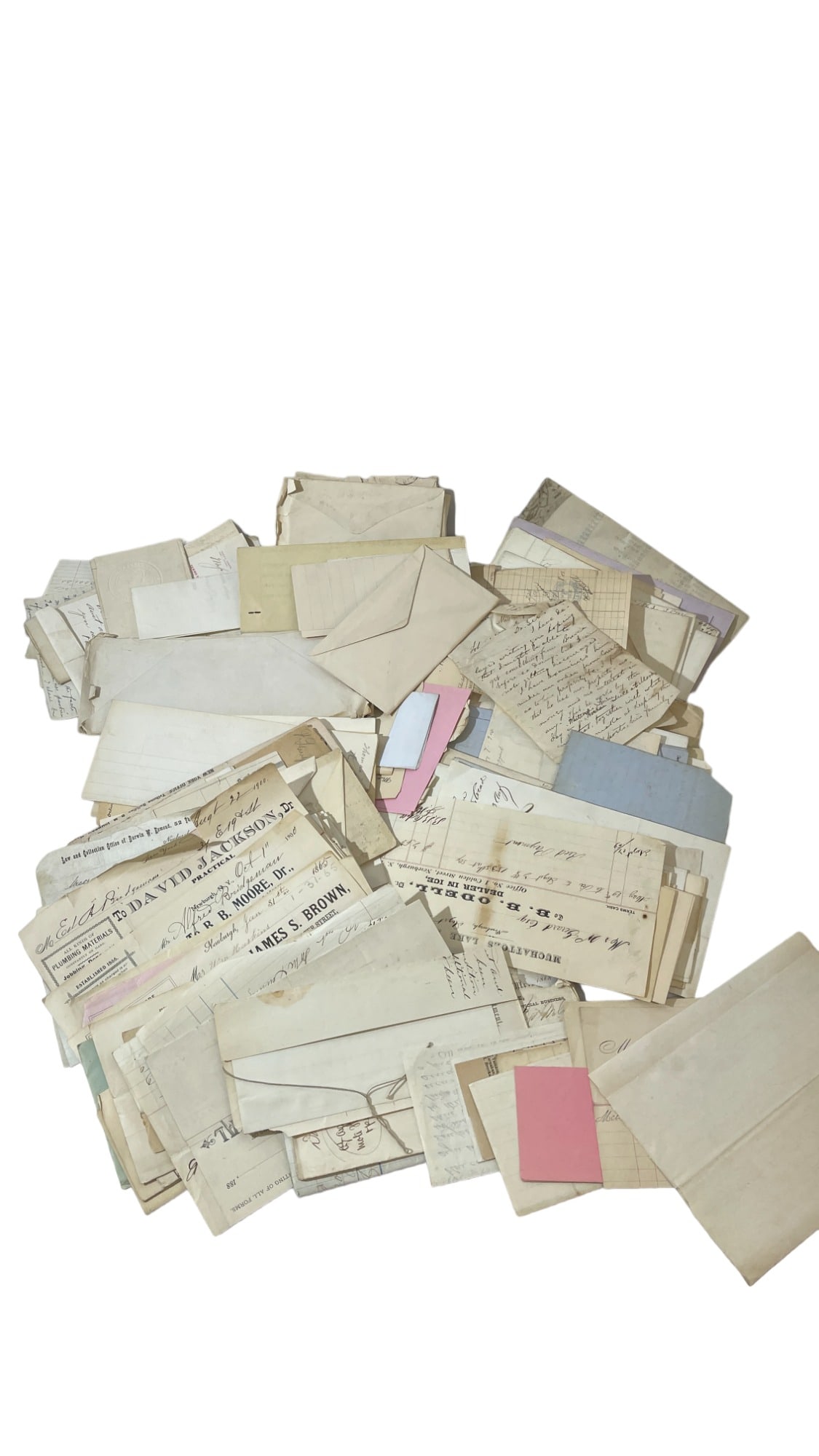 Vintage 1800s Covers and Letters Collection Lot: Vintage 1800s Covers and Letters Collection Lot Weight 2.3 pounds