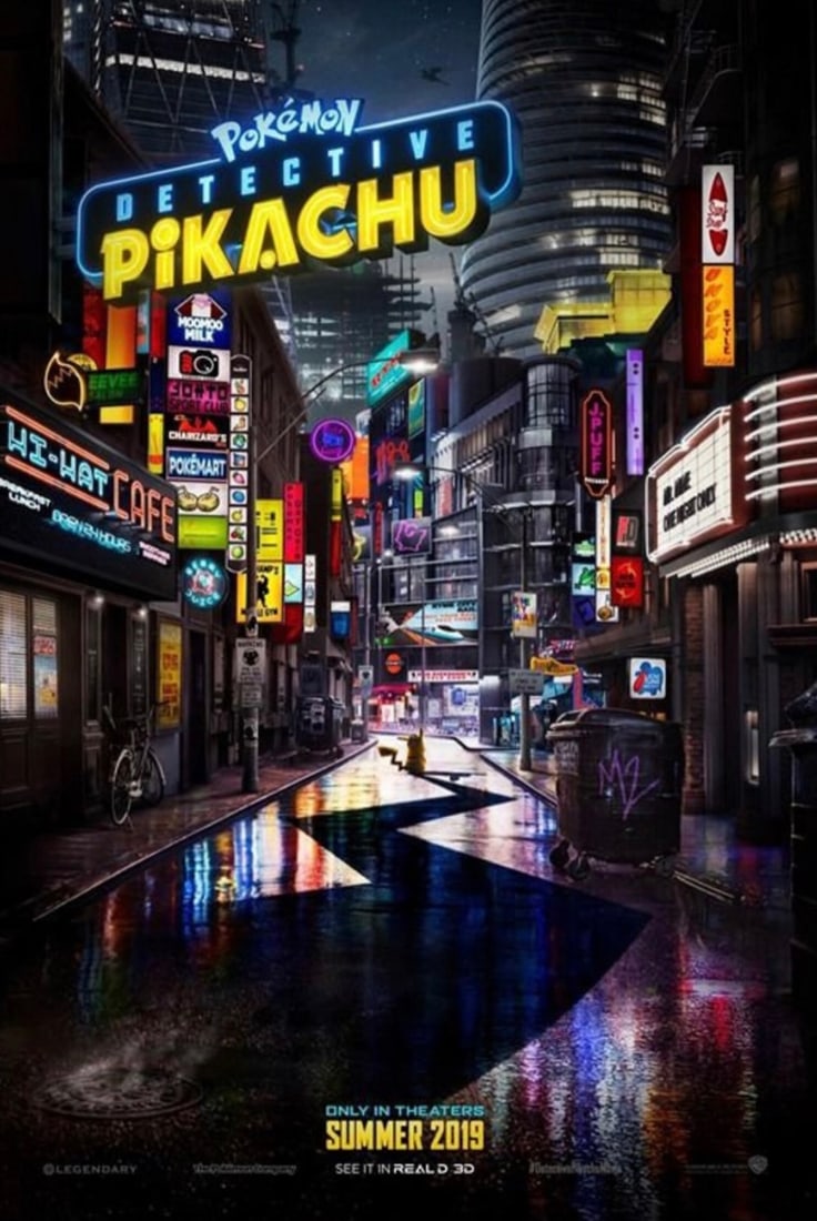 Pokemon Detective Pikachu 2019 Double Sided Original Movie Poster double sided (1 of 6)