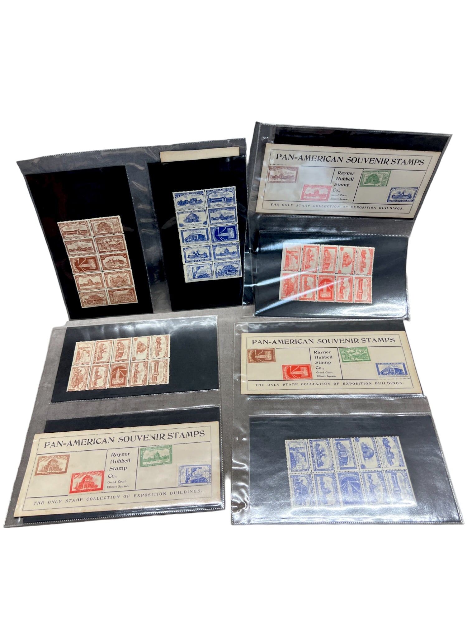 Pan-American souvenir stamp collection lot (1 of 11)