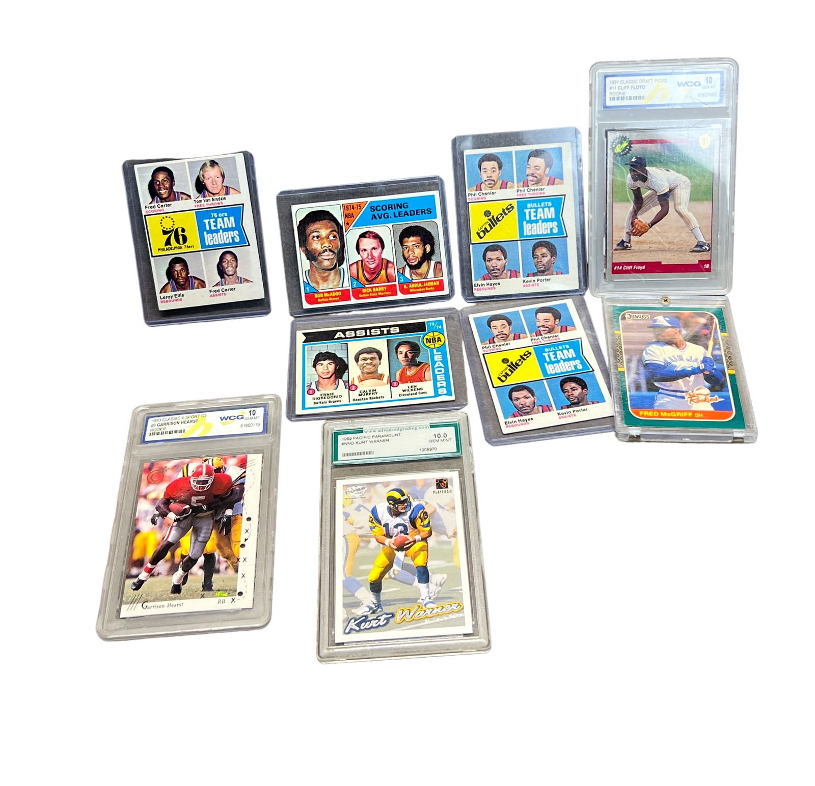 Vintage sports card collection Lot basketball baseball (1 of 8)