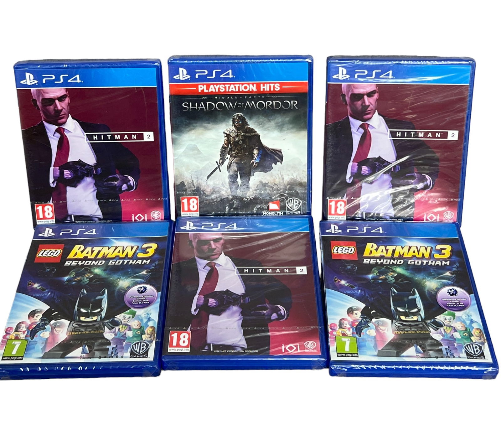 PS4 Playstation 4 Sealed Video Game Collection Lot LEGO (1 of 6)