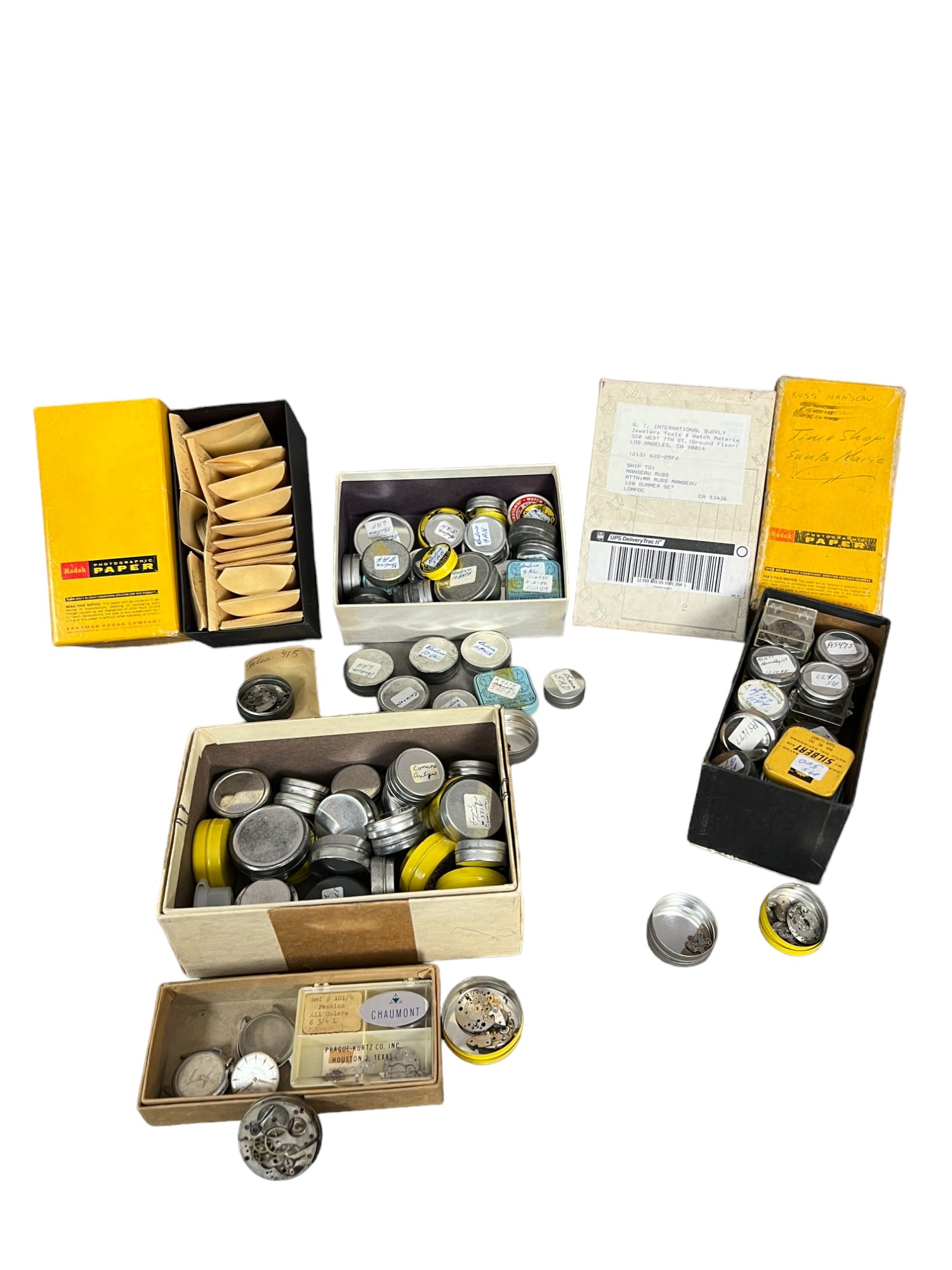 Vintage Wrist Watch parts large collection lot Wristwatch (1 of 15)