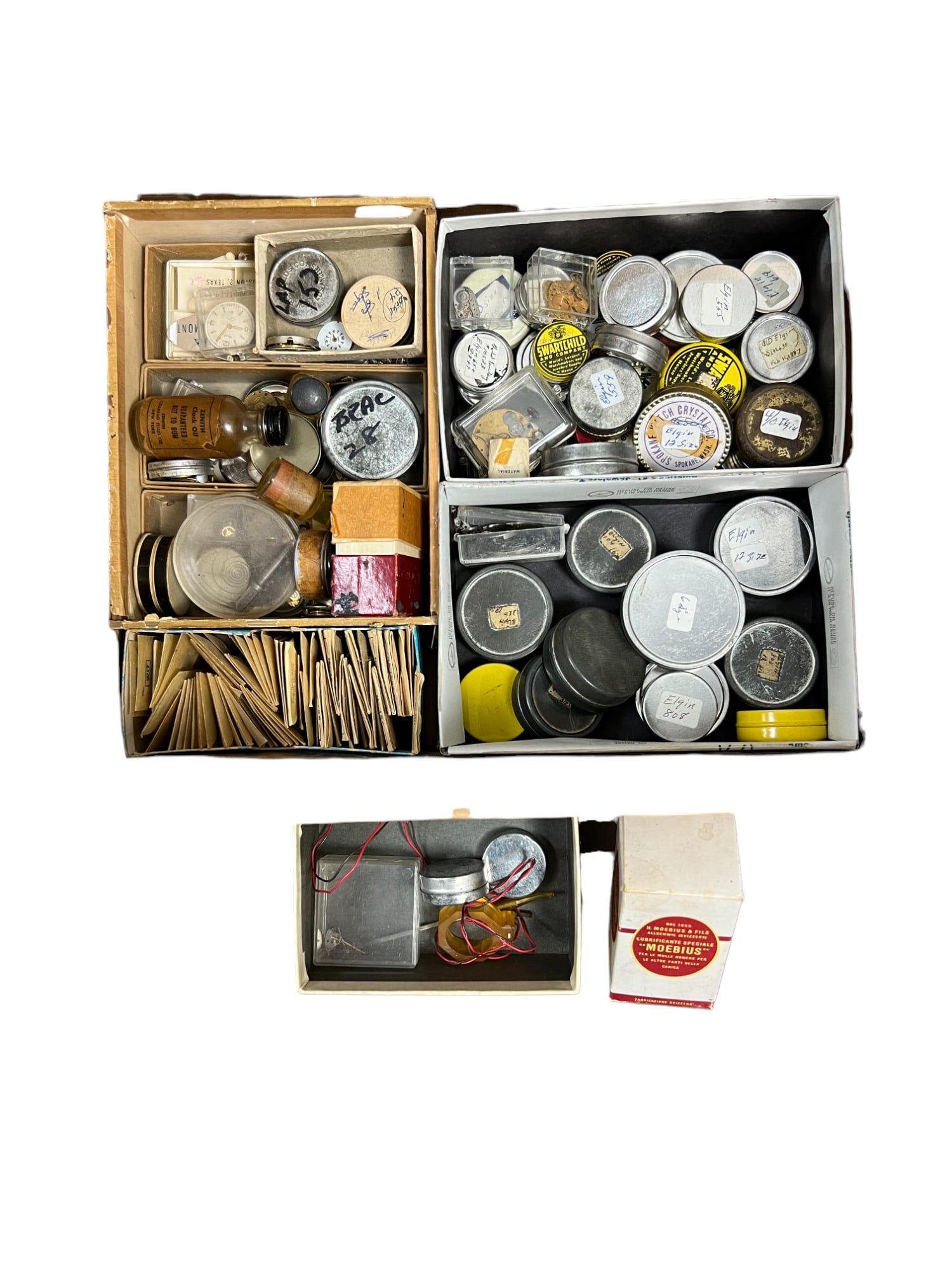 Vintage Wrist Watch parts large collection lot Wristwatch (1 of 13)