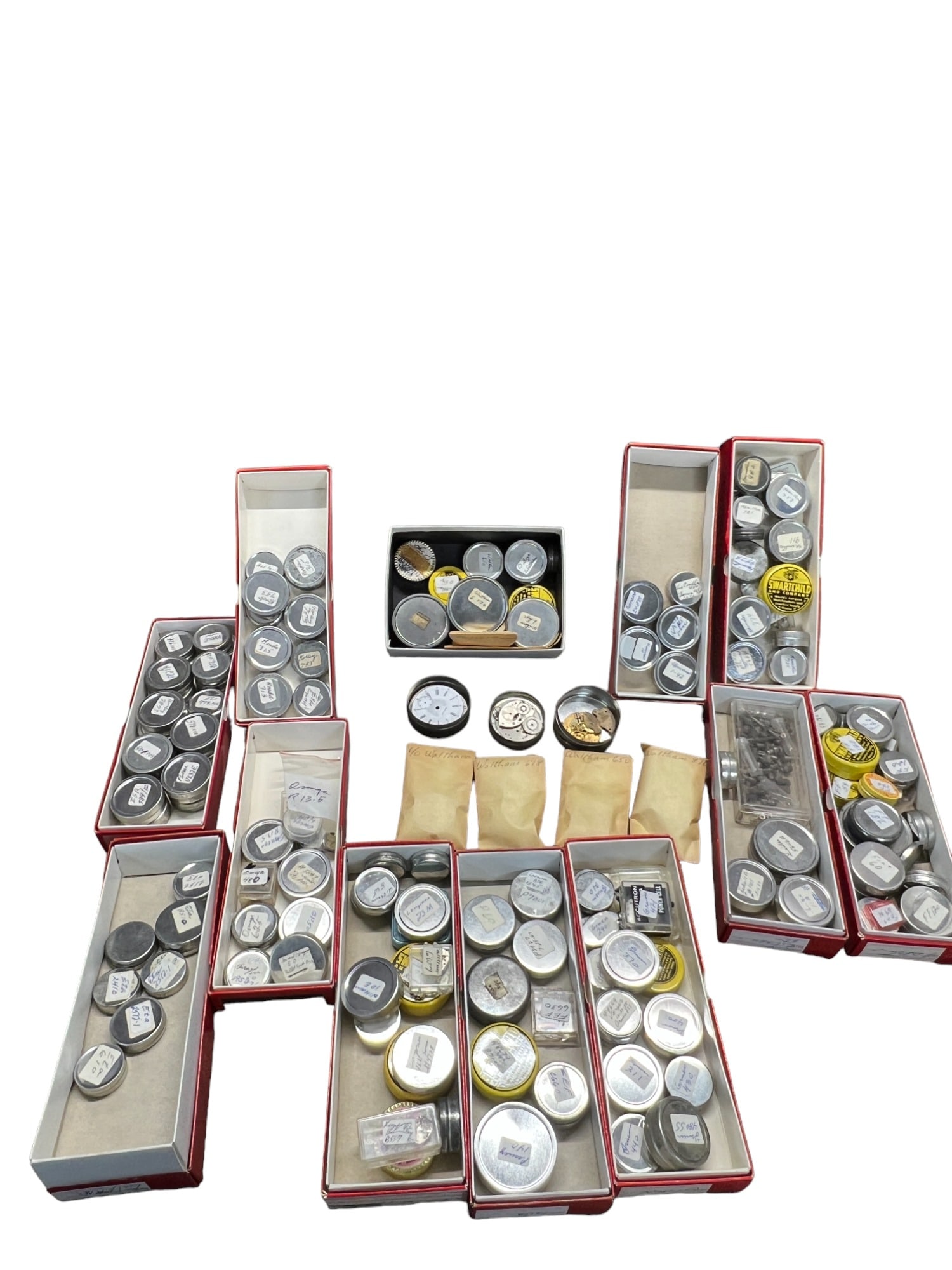 Vintage watch part watchmaker large collection lot (1 of 12)