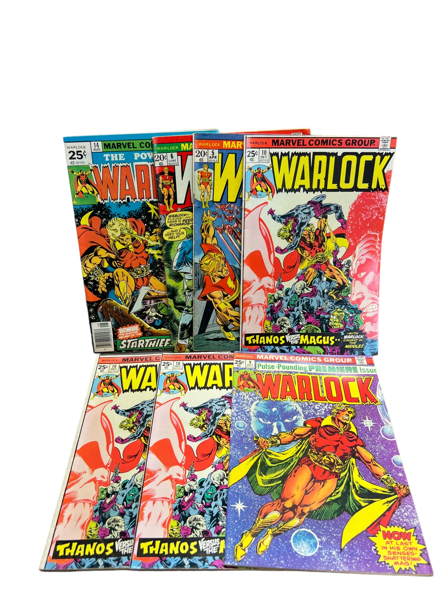 The Power of Warlock Comic Book Collection Lot (1 of 6)