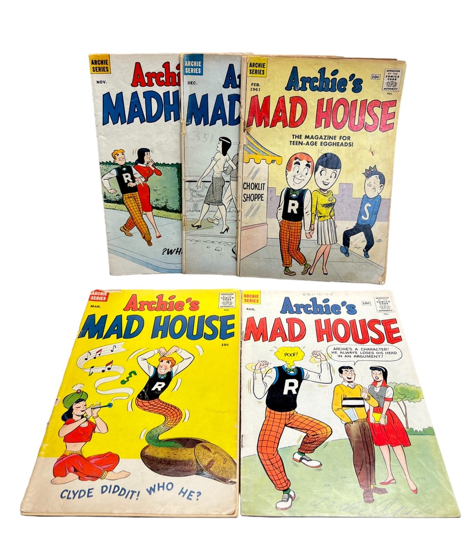 Archie's Madhouse vintage comic book collection lot (1 of 5)