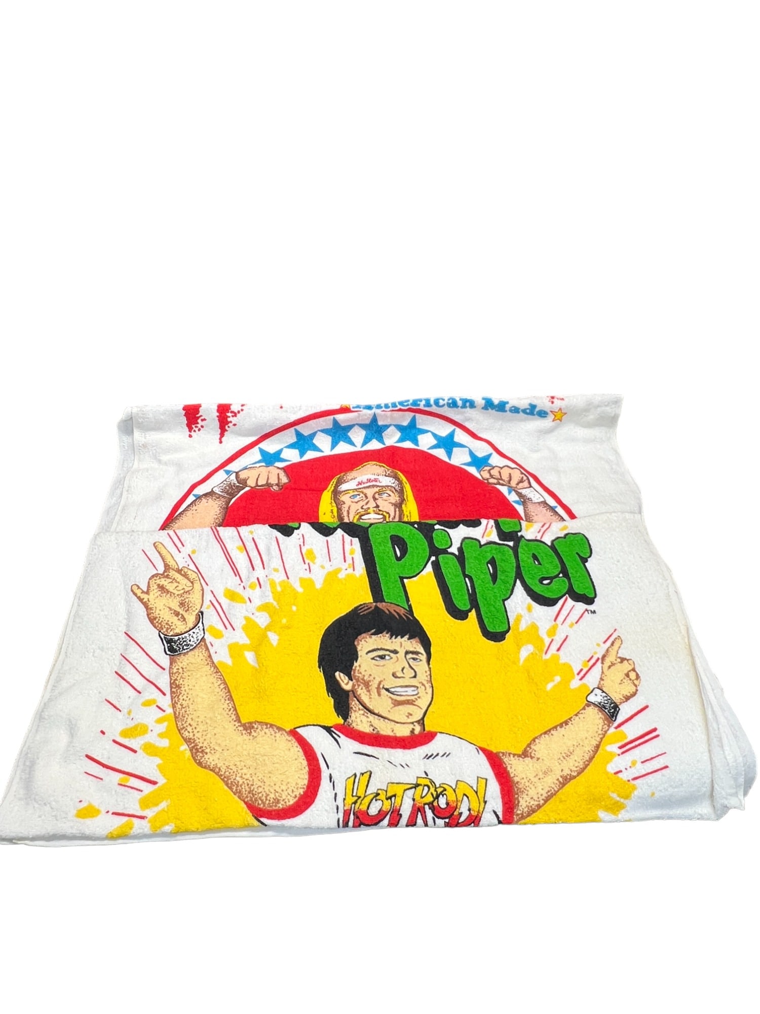 Vintage WWF Hulk Hogan Hot Rod towel collection lot (1 of 10)