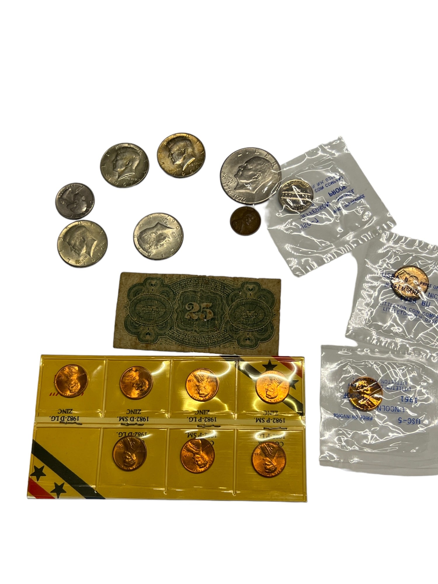 Vintage US Coin Currency Collection Lot (1 of 11)