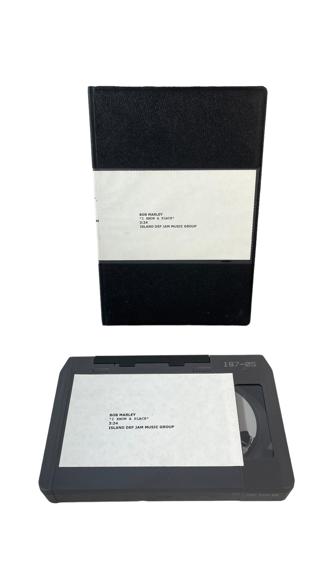 Bob Marley - "I Know A Place" U-MATIC Studio Recording Tape: Bob Marley - "I Know A Place" U-MATIC Studio Recording Tape