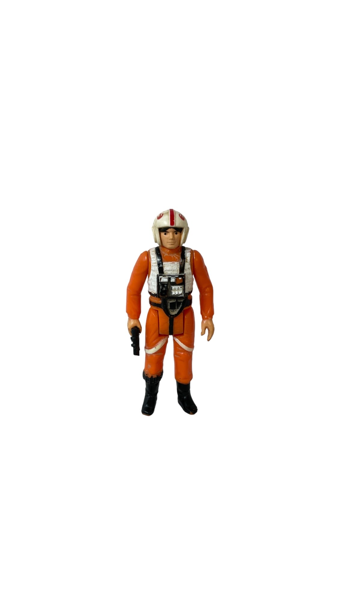 Star Wars Luke X-Wing Pilot W/ Han Solo blaster Action Figure: Star Wars "Luke X-Wing Pilot" W/ Han Solo blaster Action Figure (Blaster tip is broken)