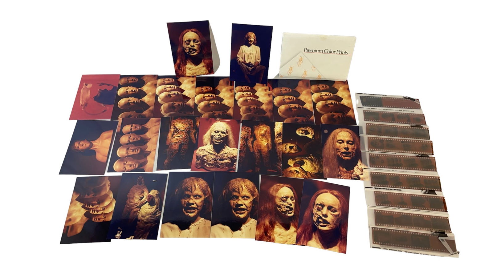 Vintage Horror Sci-Fi Movie Behind The Scenes Photos & Negative Collection Lot (1 of 8)