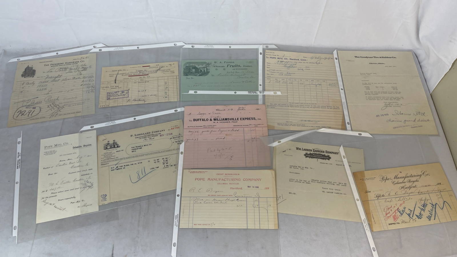Vintage Bills, Invoices And Receipts From The 1800s-1900s Collection ...