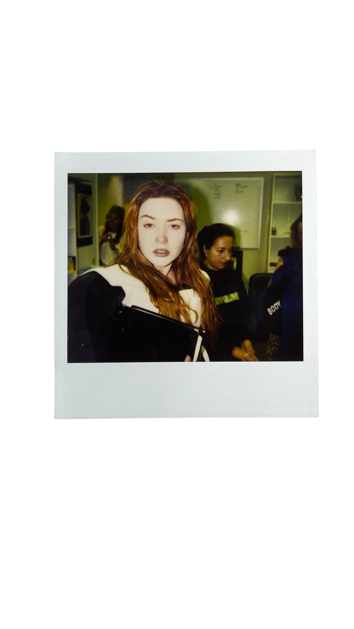 Titanic Movie Polaroid Behind the Scenes Candid Photograph of Kate Winslet/Rose DeWitt Bukater: Titanic Movie Polaroid Behind the Scenes Candid Photograph of Kate Winslet/Rose DeWitt Bukater.