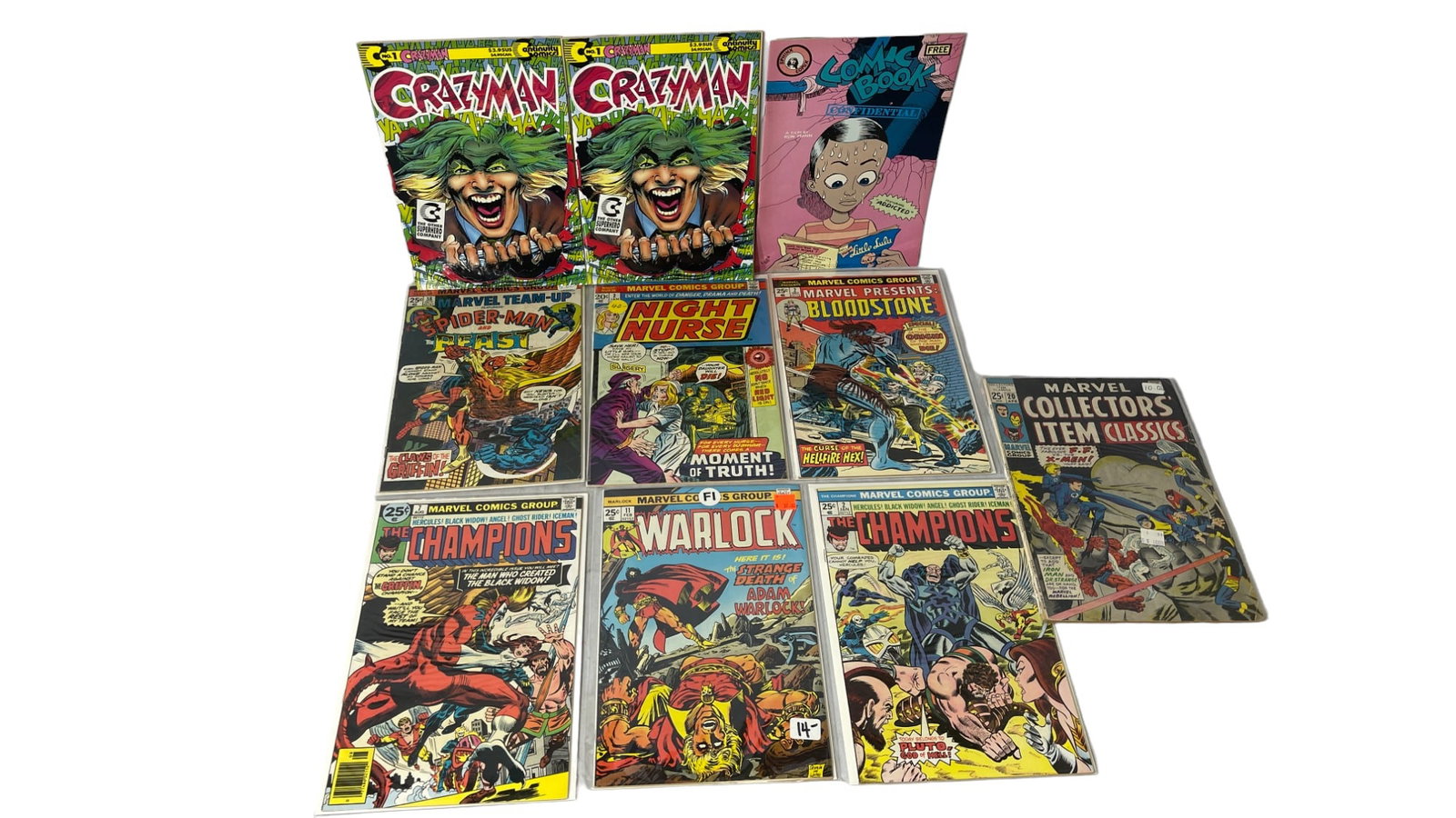 Vintage Marvel Comic Book Collection Lot (1 of 7)