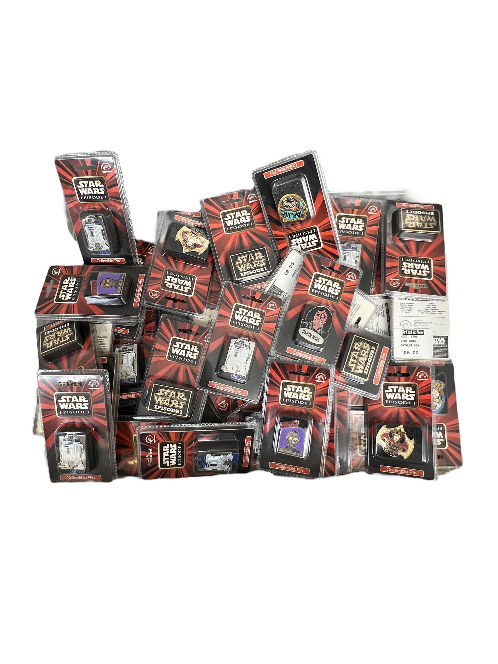 Star Wars episode one collectible pin collection lot 45 pieces (1 of 13)