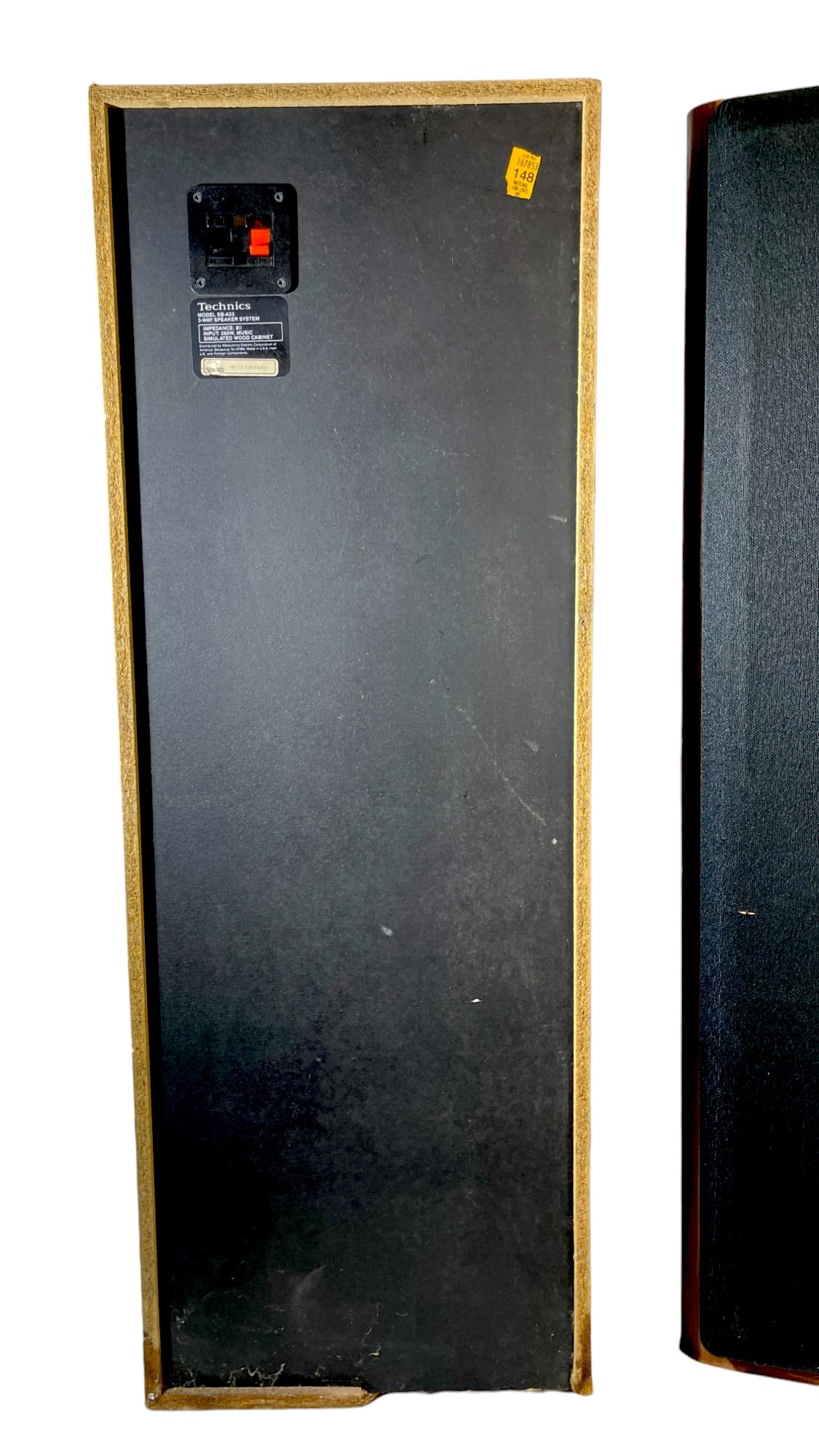 Vintage Pair Of Sba33 Technics 3way Speaker Auction