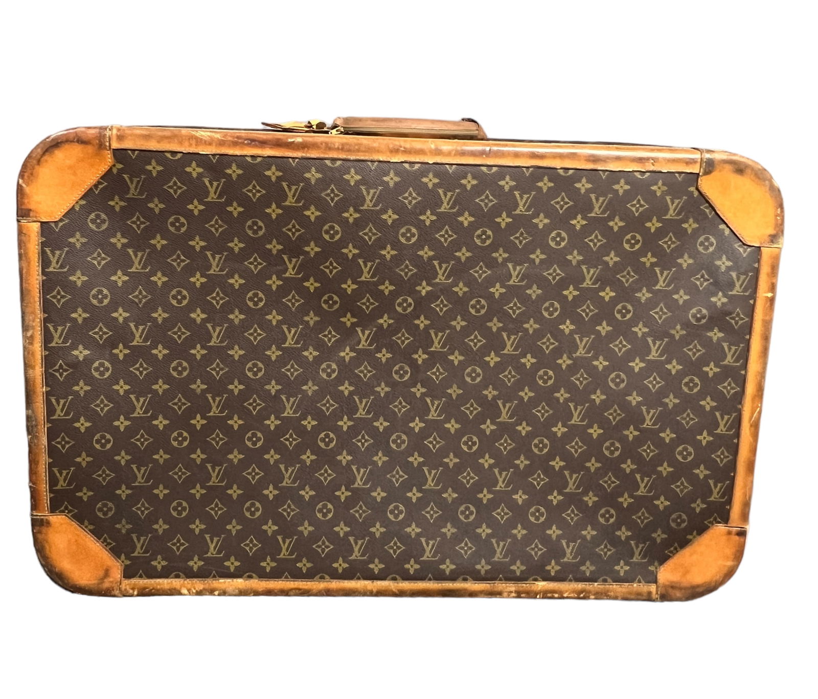 Louis Vuitton Monogram Travel Suitcase Luggage with F monogram (1 of 18)