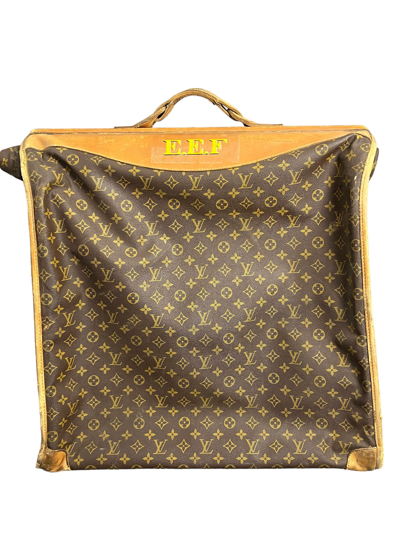 Original Vintage Louis Vuitton LV monogram Garment Bag Monogram EFF (1 of 15)