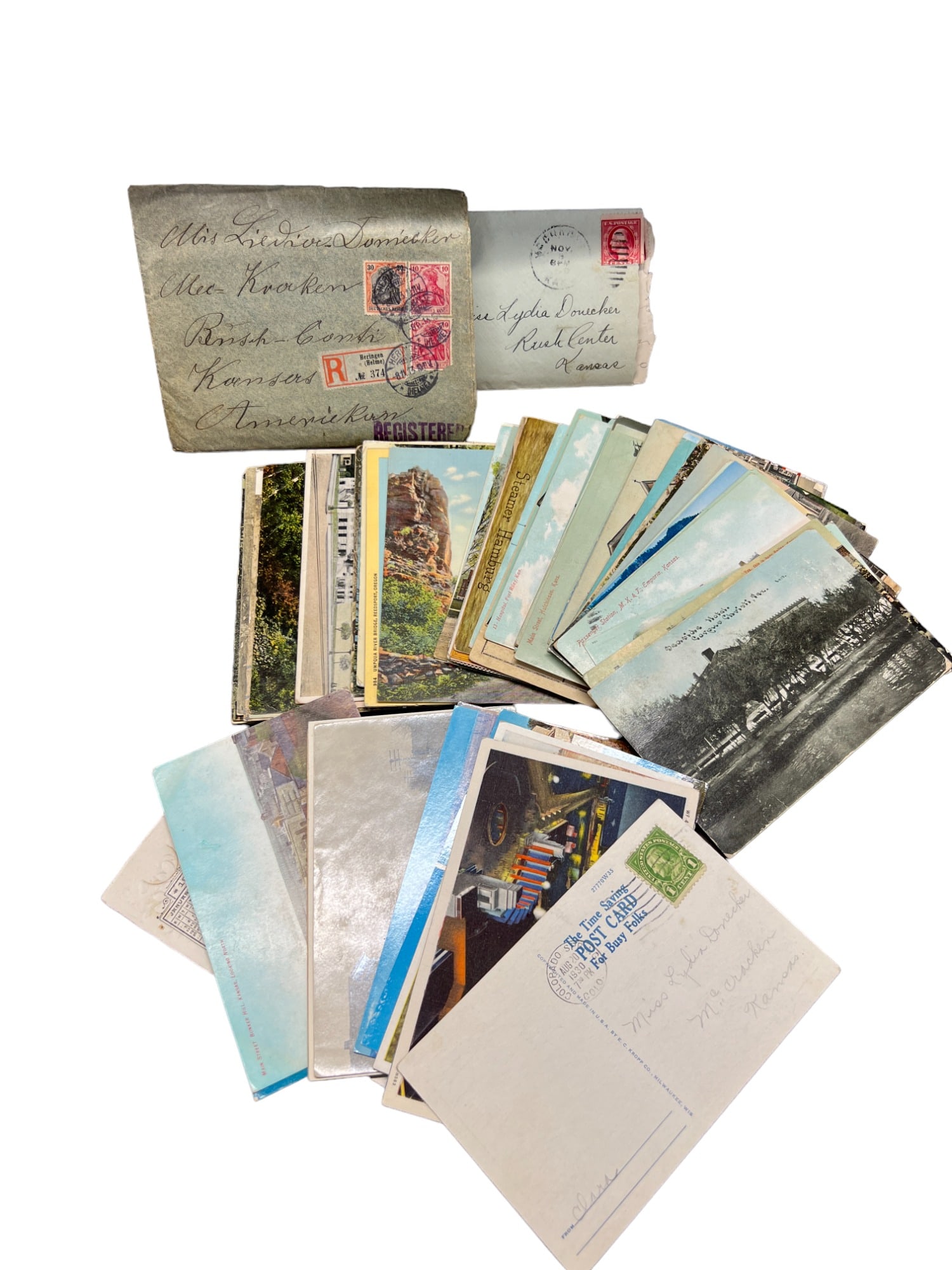 Vintage Antique Postcard Collection Lot (1 of 6)