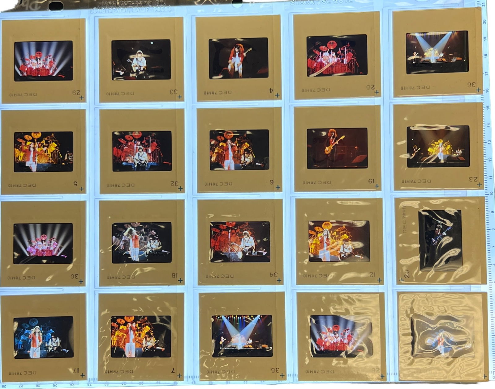 Vintage 35MM Color Slide Photo Negative BLACK SABBATH (1 of 8)