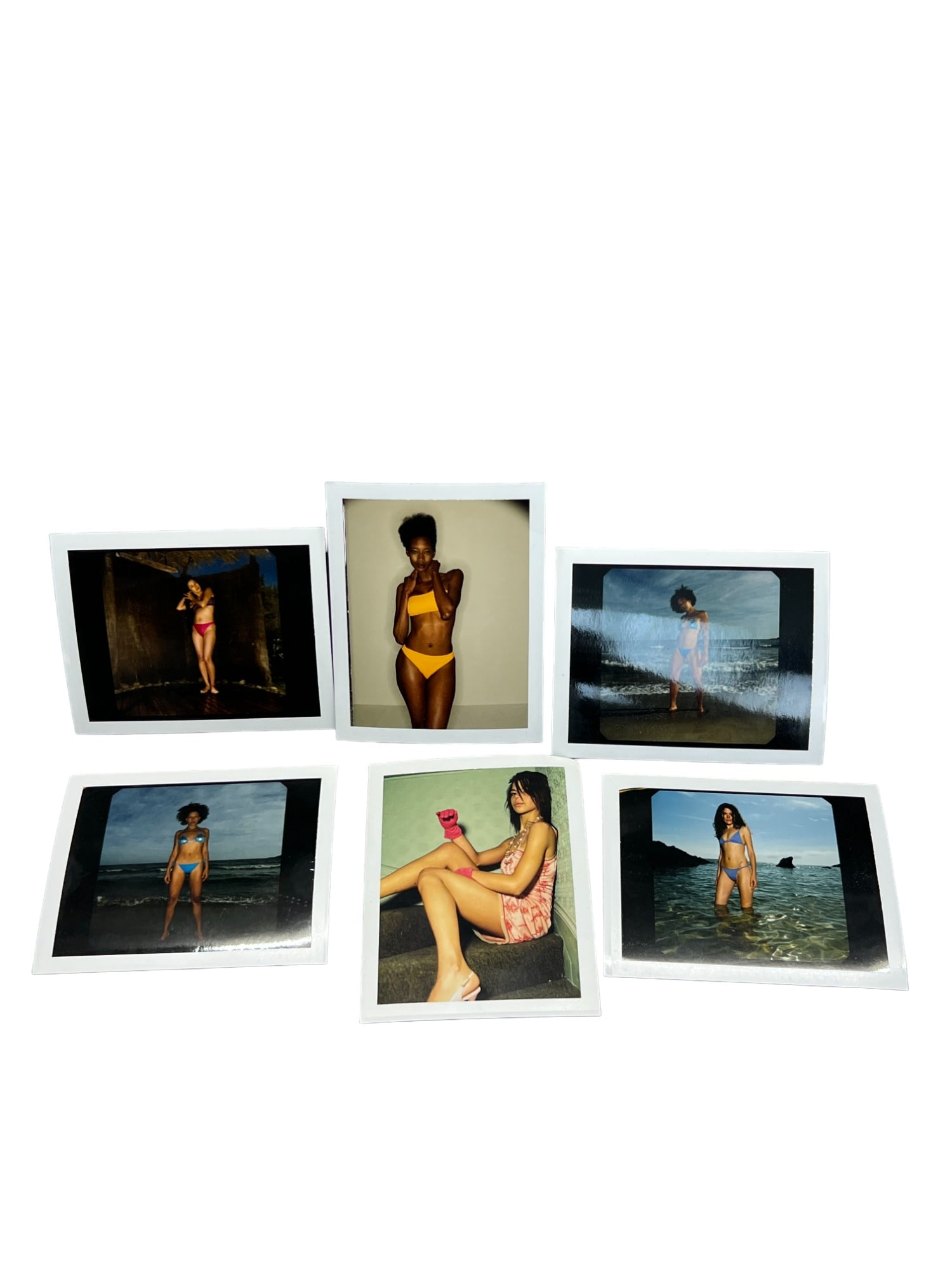 Vintage Polaroid Photo European French English Model Photoshoot Pinup Girl Collection: Vintage Polaroid Photo European French English Model Photoshoot Pinup Girl, the photographer is James Mountford, this collection was recently purchased by the consignor from a storage locker vault sal