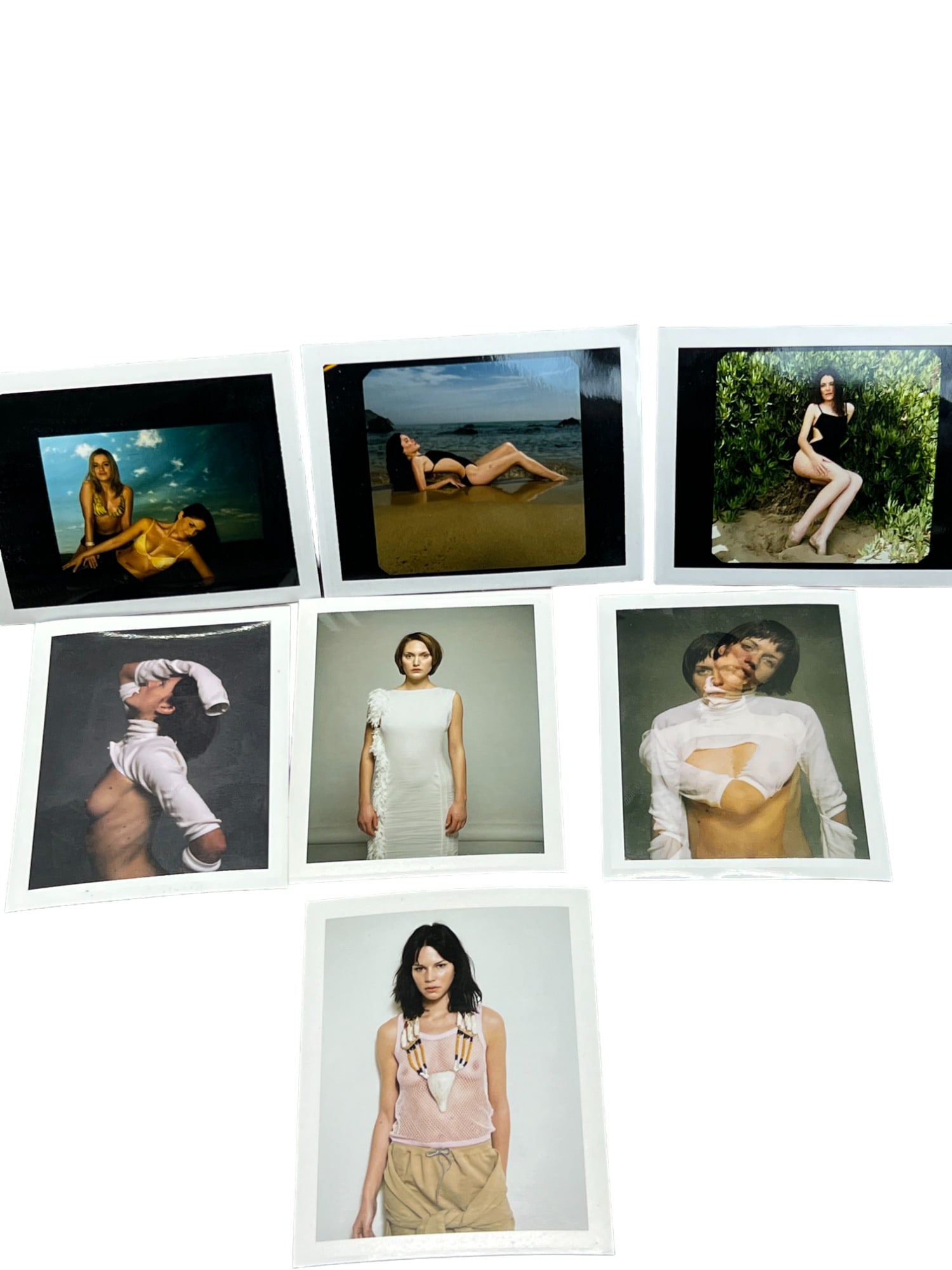 Vintage Polaroid Photo European French English Model Photoshoot Pinup Girl Collection (1 of 6)