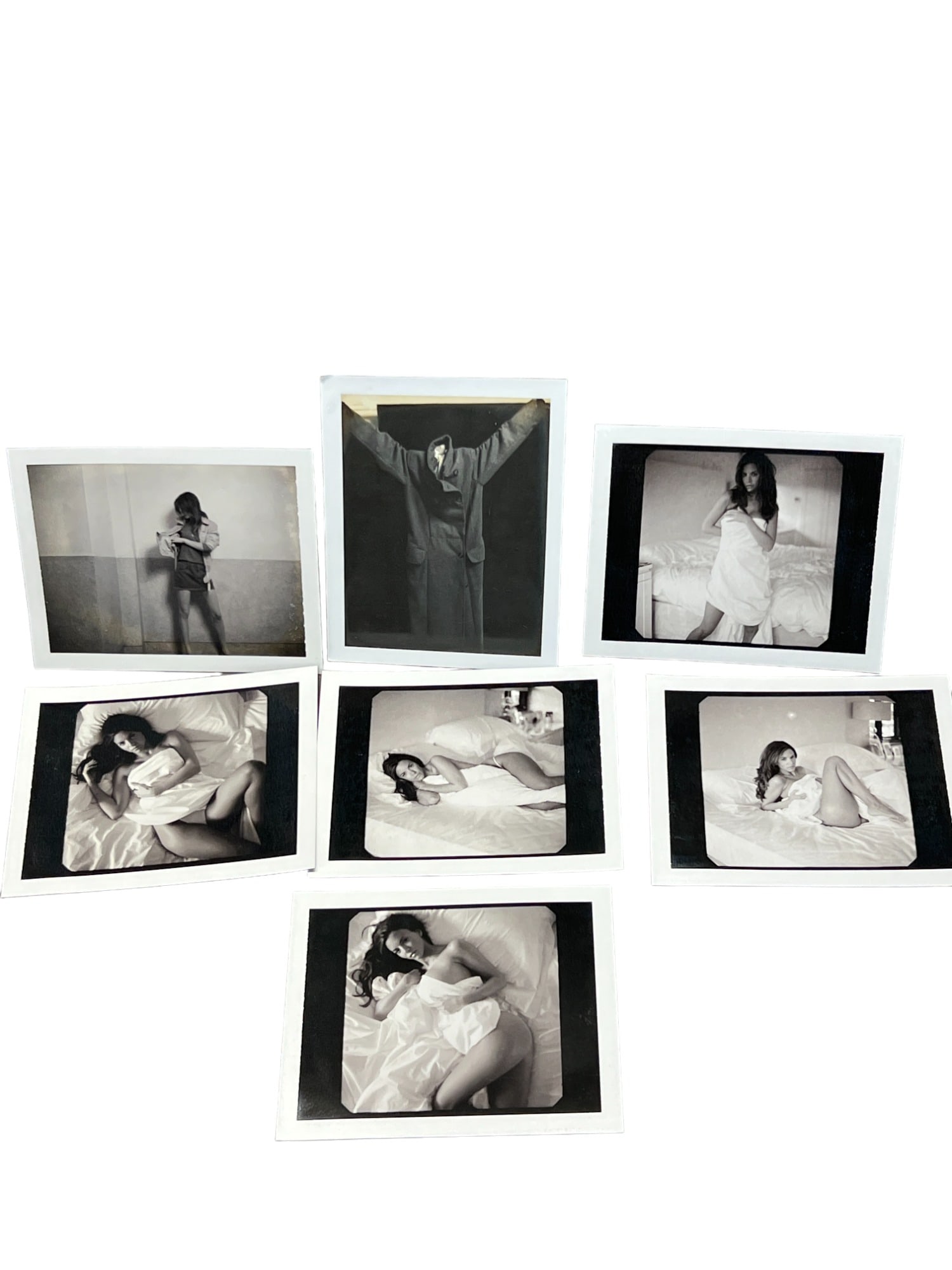 Vintage Polaroid Photo European French English Model Photoshoot Pinup Girl Collection: Vintage Polaroid Photo European French English Model Photoshoot Pinup Girl, the photographer is James Mountford, this collection was recently purchased by the consignor from a storage locker vault sal